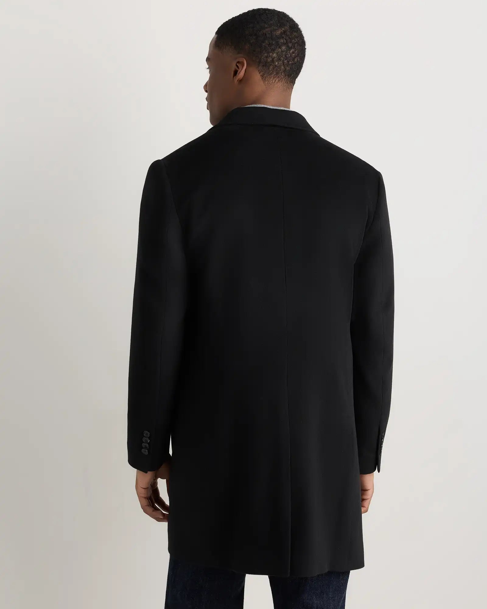 100% Mongolian Cashmere Car Coat