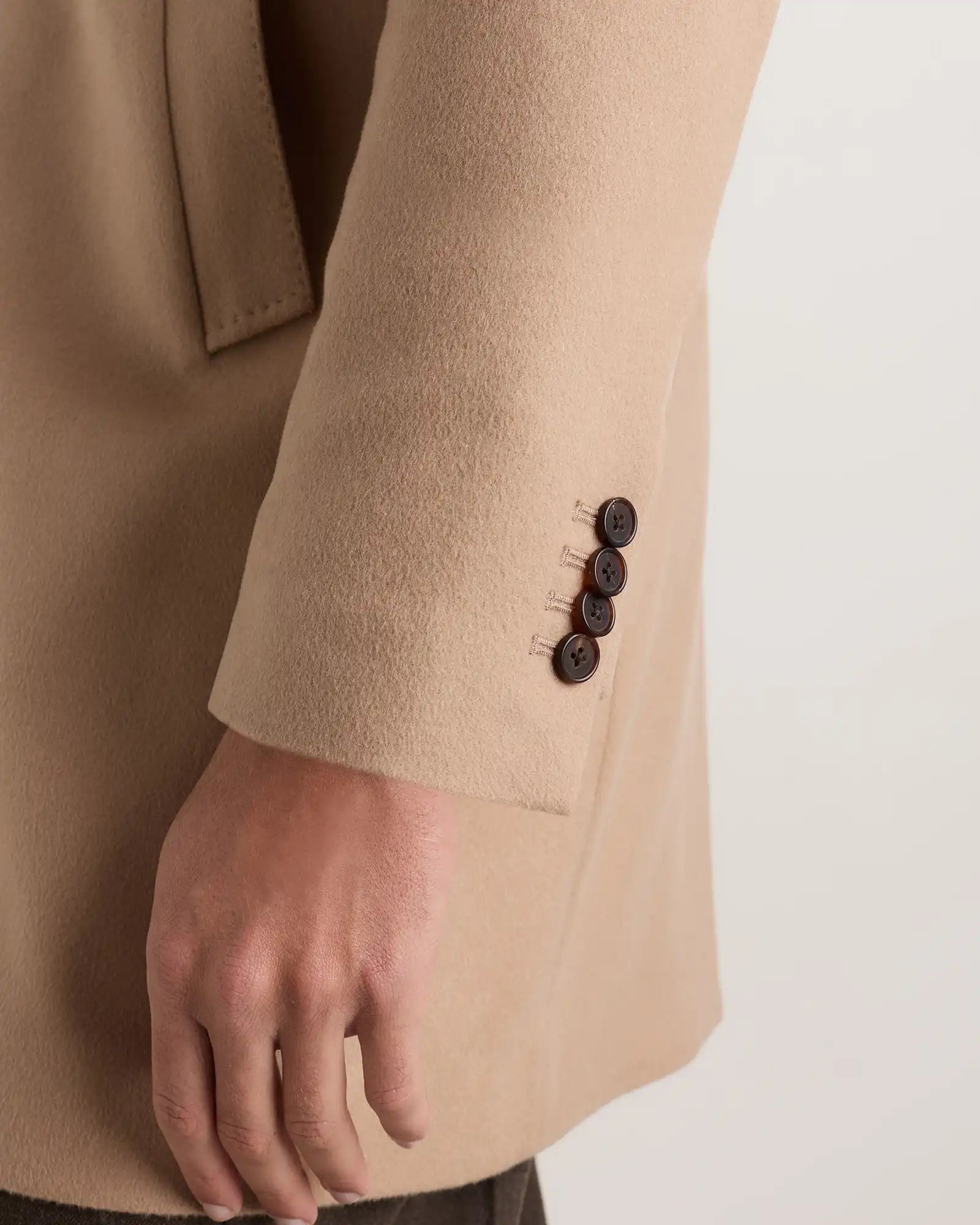 100% Mongolian Cashmere Car Coat