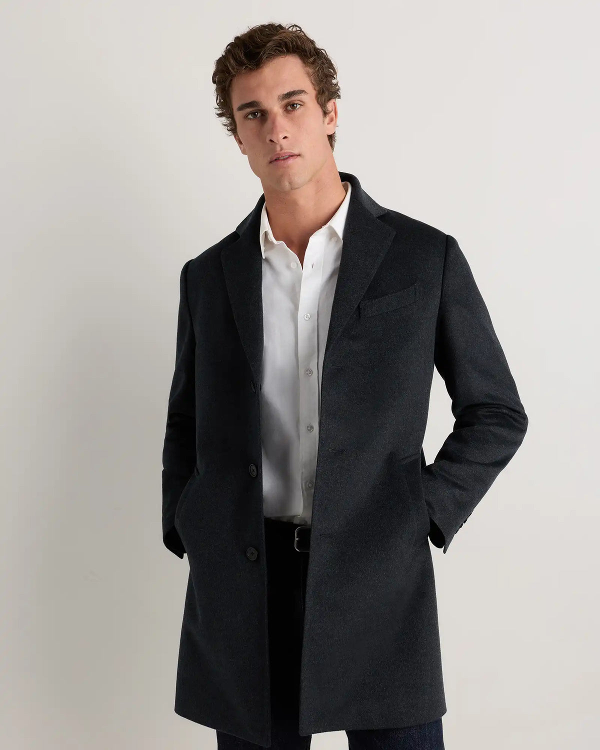 100% Mongolian Cashmere Car Coat