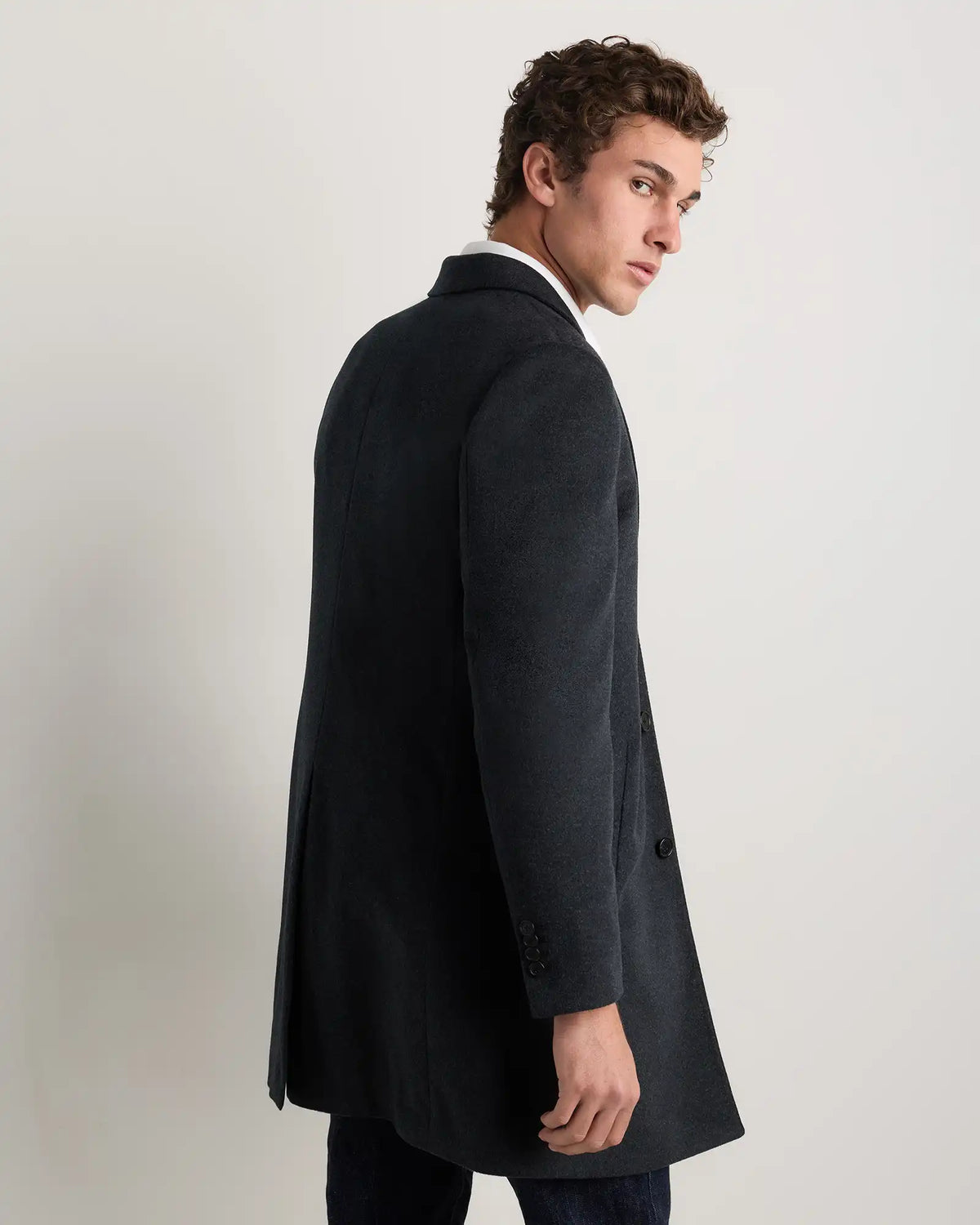 100% Mongolian Cashmere Car Coat