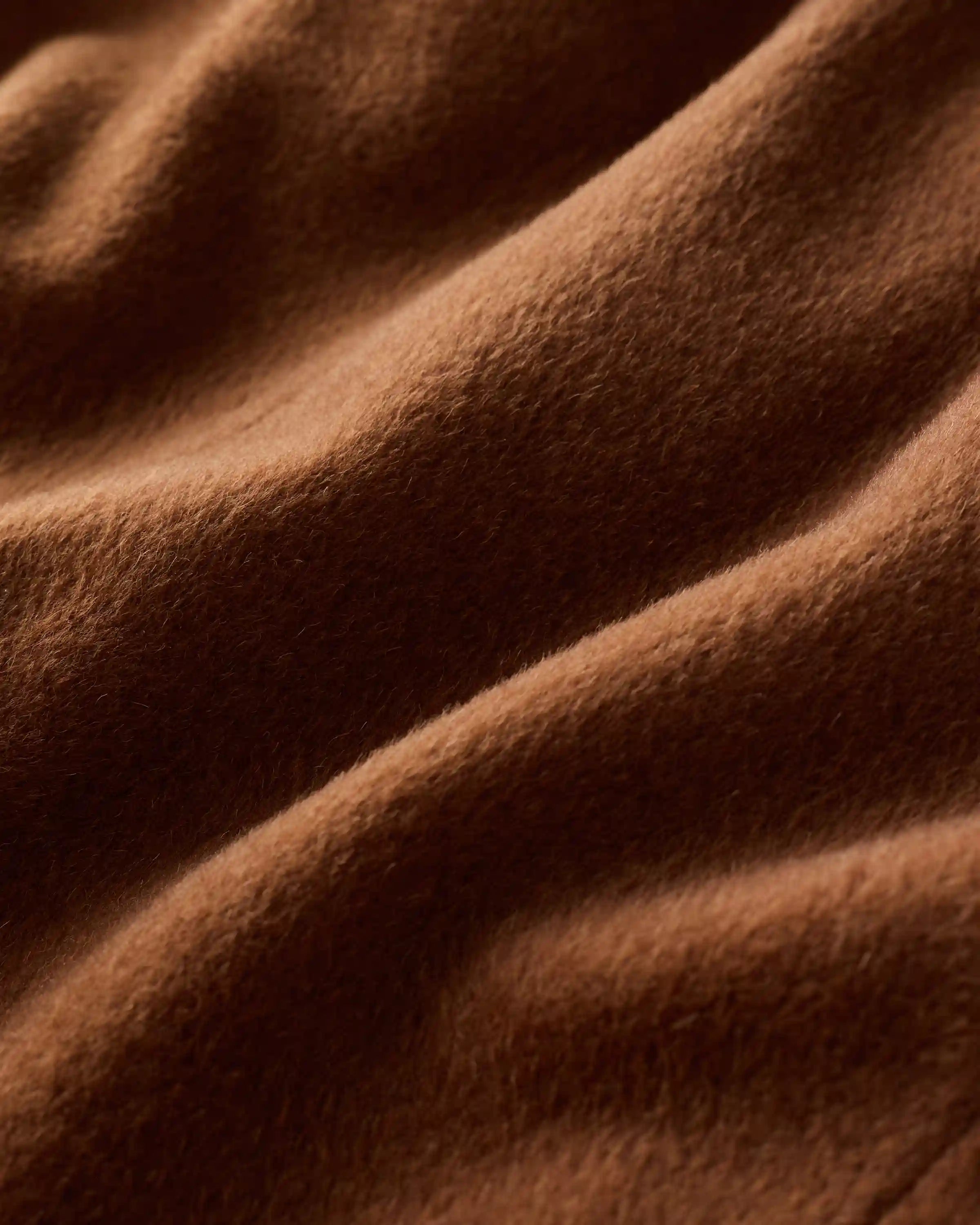Camel Hair Double-Breasted Overcoat