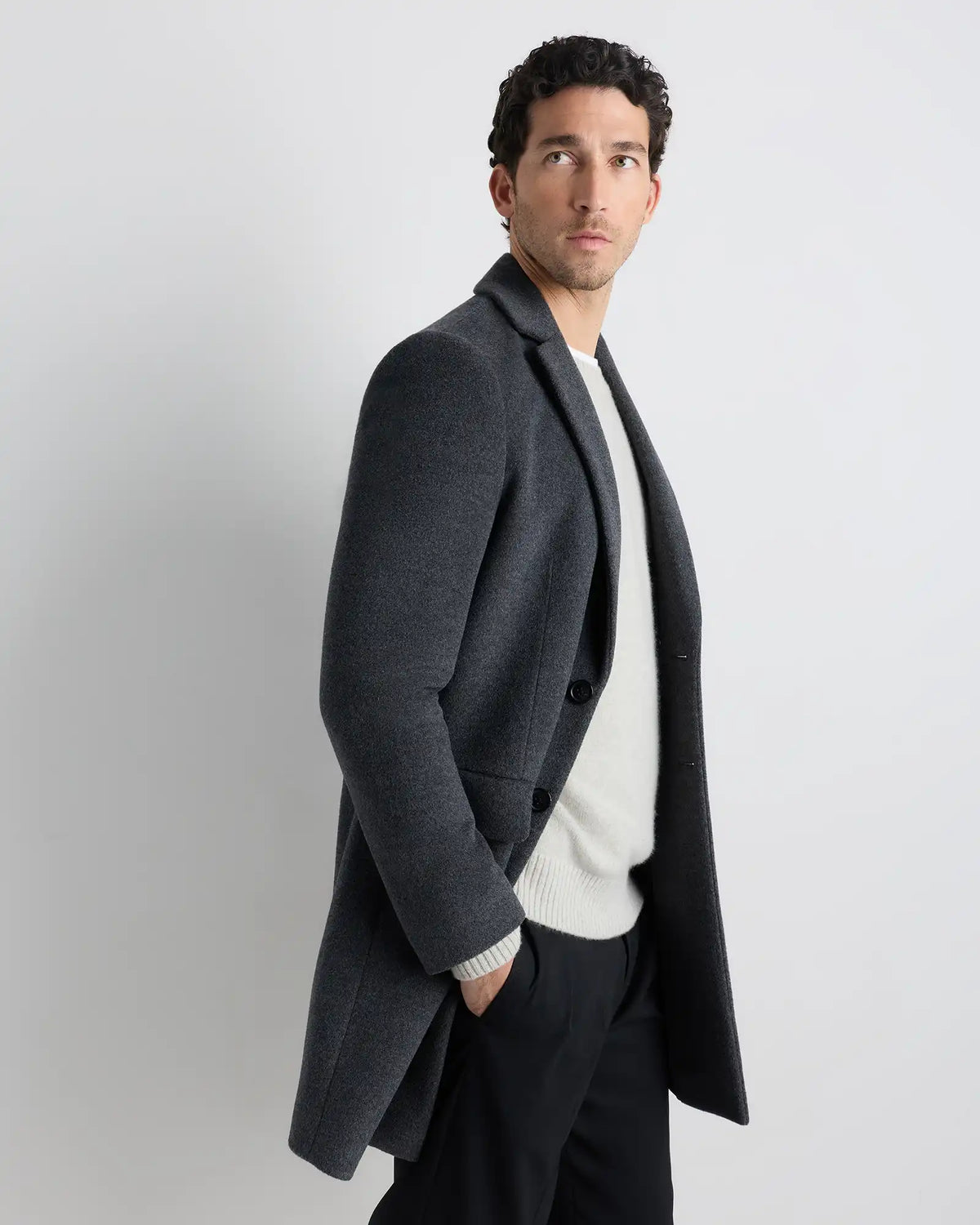 Wool Cashmere Overcoat