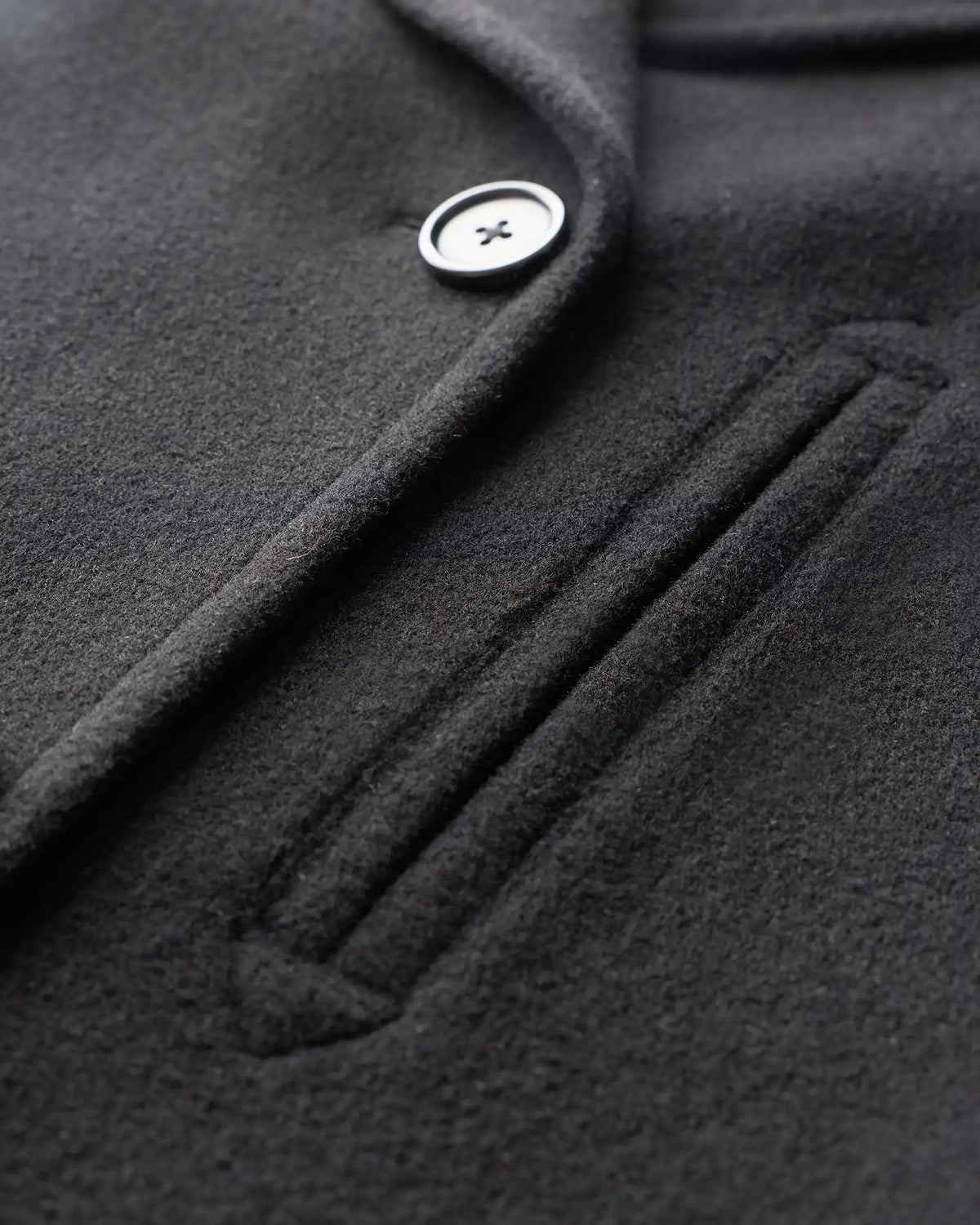 Wool Cashmere Peacoat