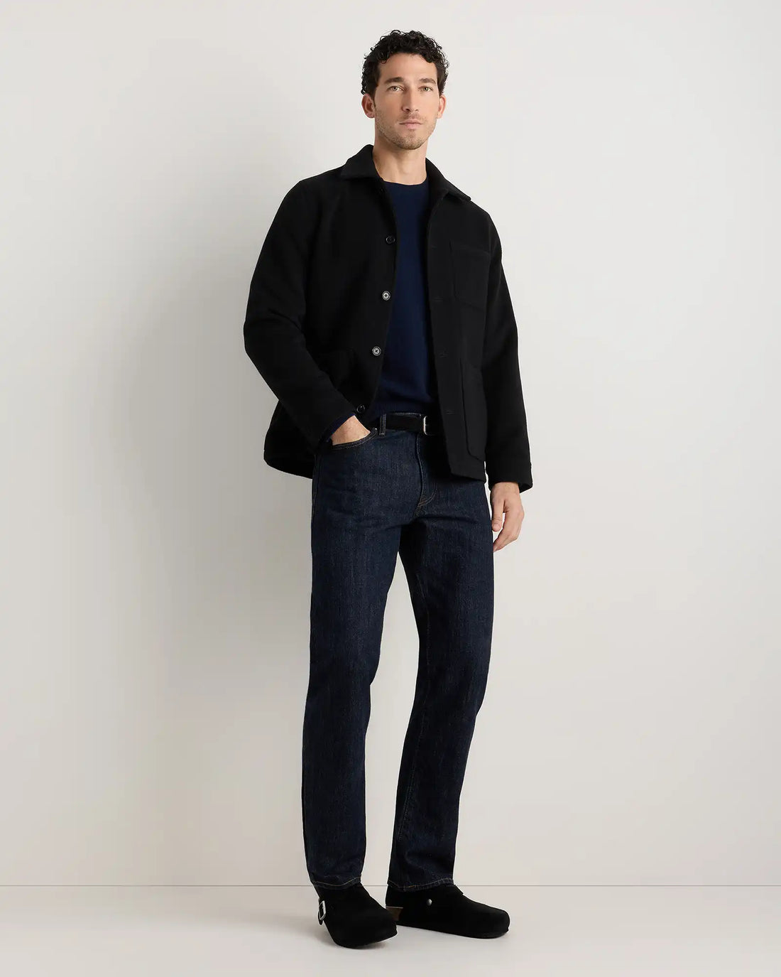 Wool Cashmere Chore Jacket