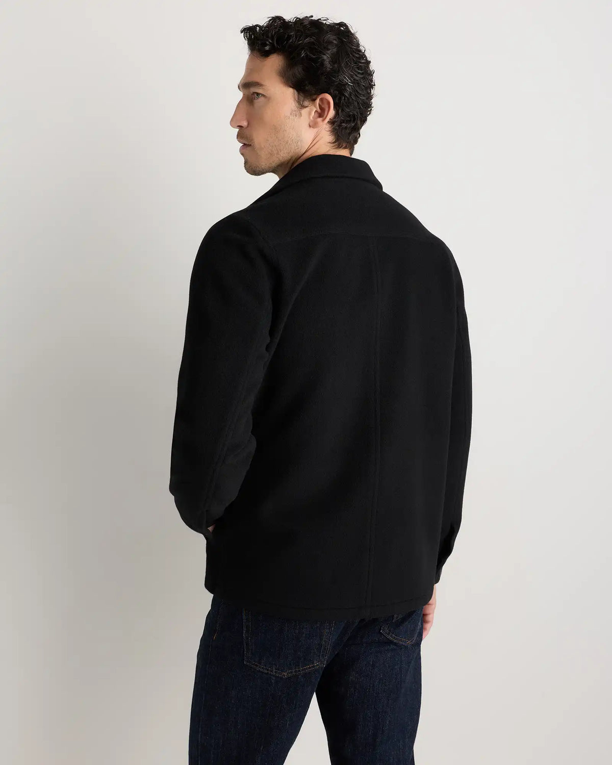 Wool Cashmere Chore Jacket