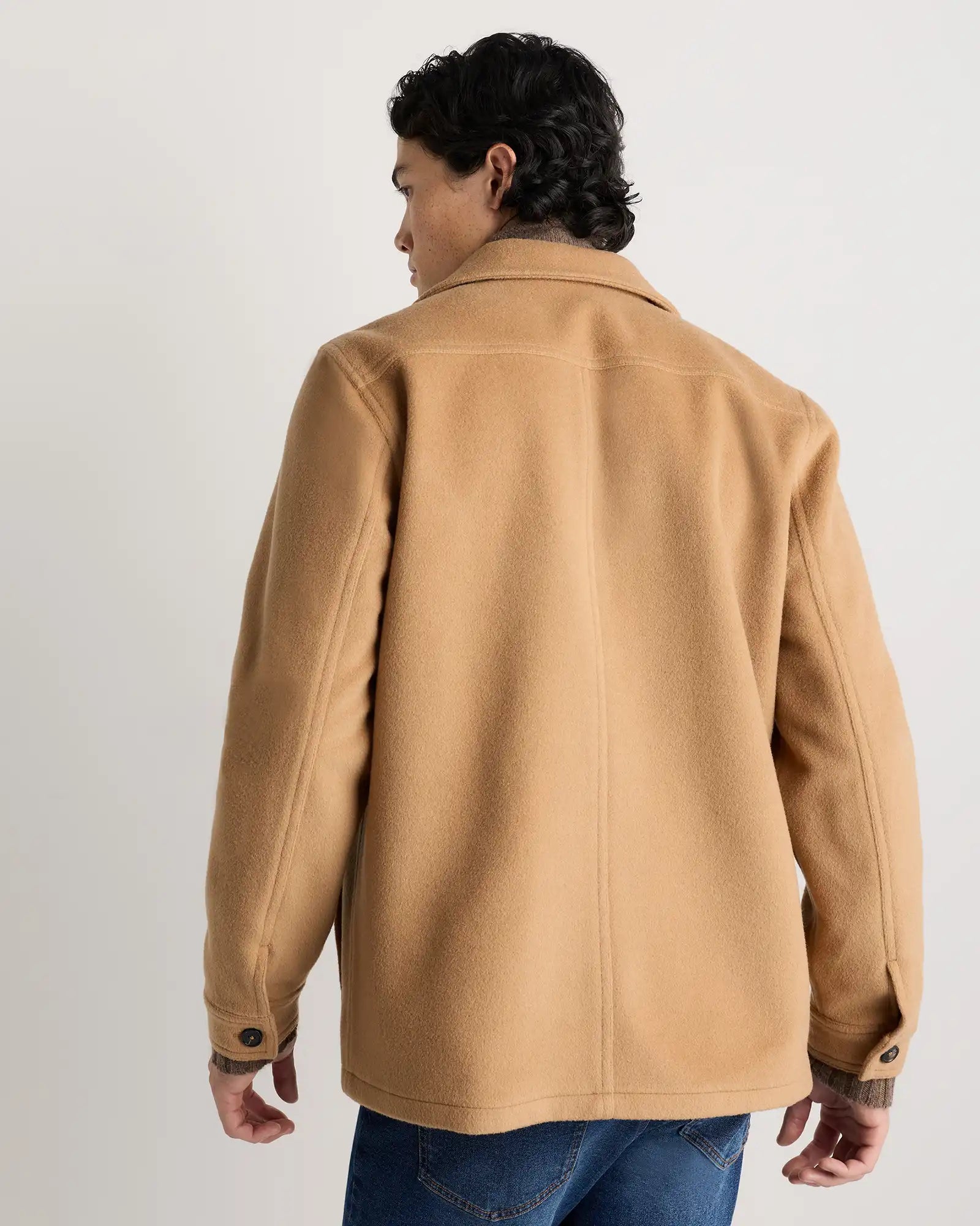 Wool Cashmere Chore Jacket