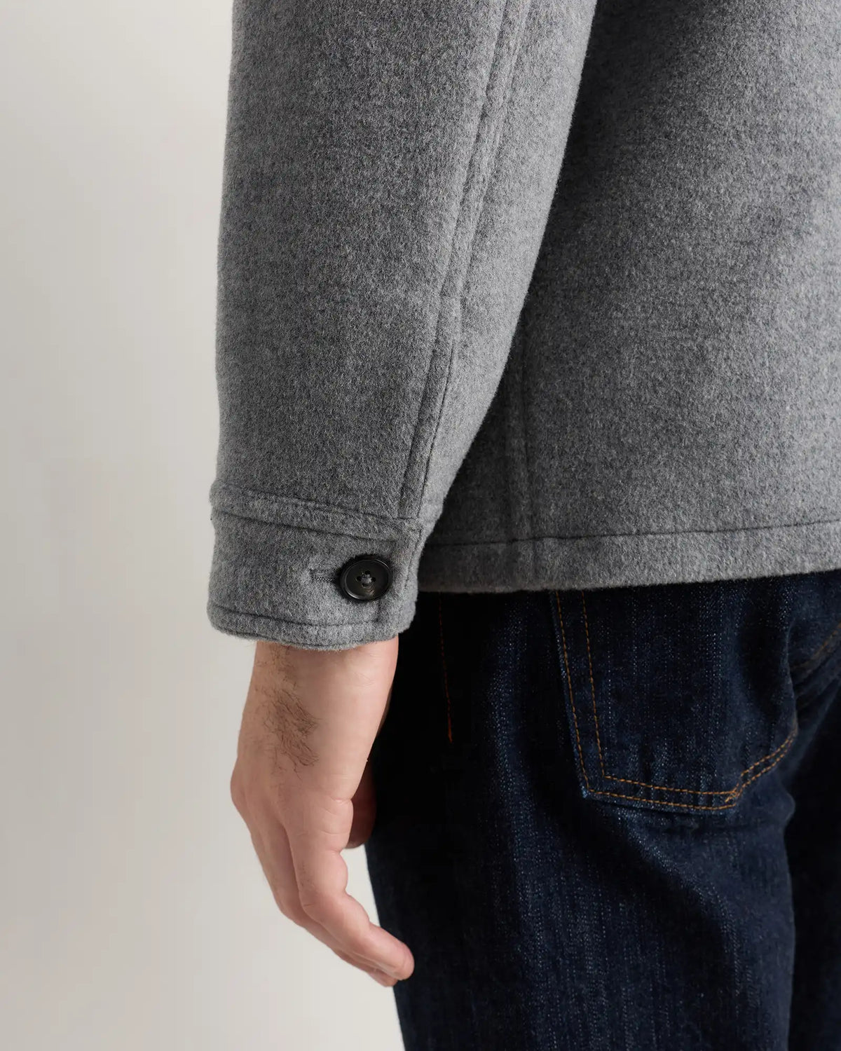 Wool Cashmere Chore Jacket