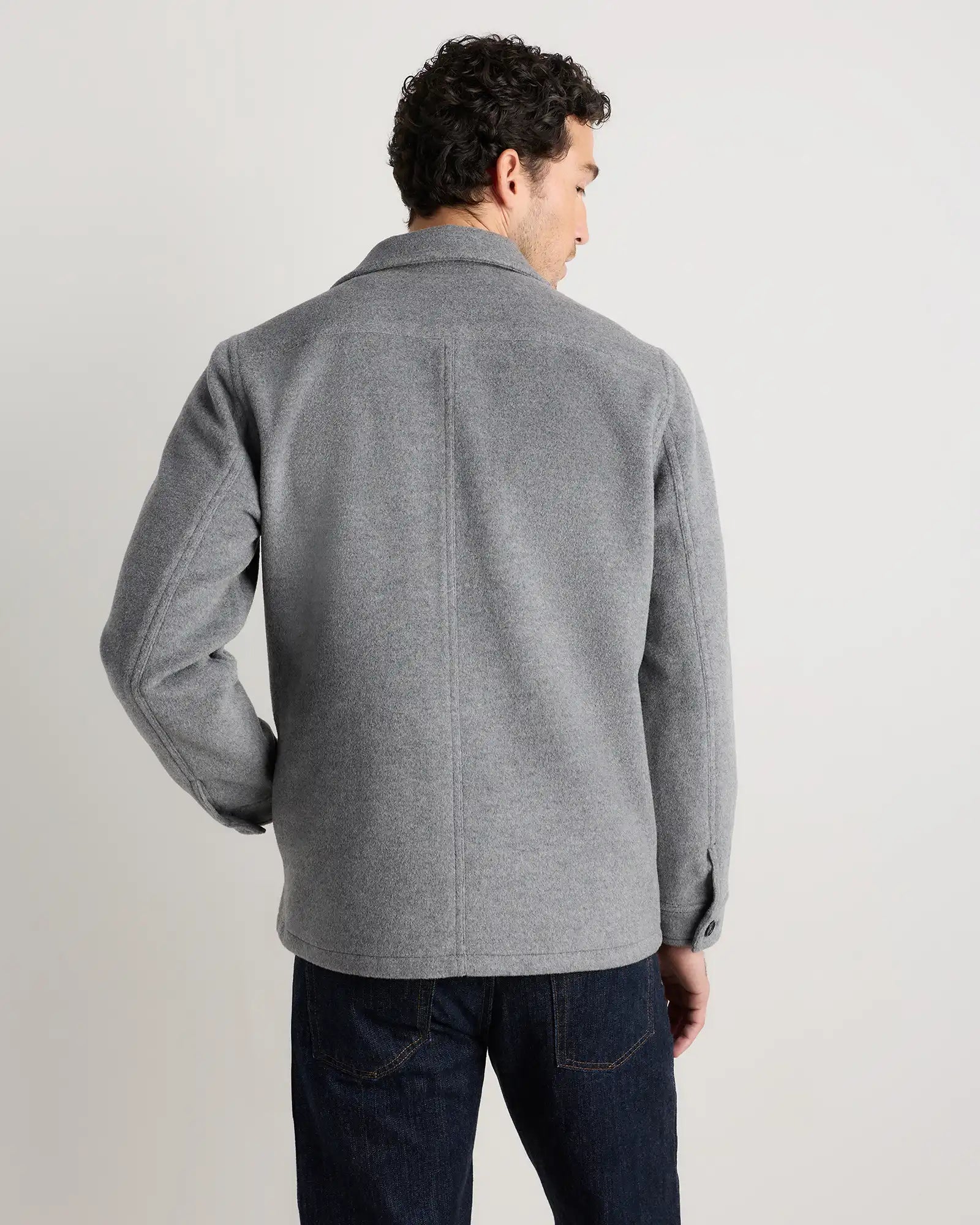 Wool Cashmere Chore Jacket