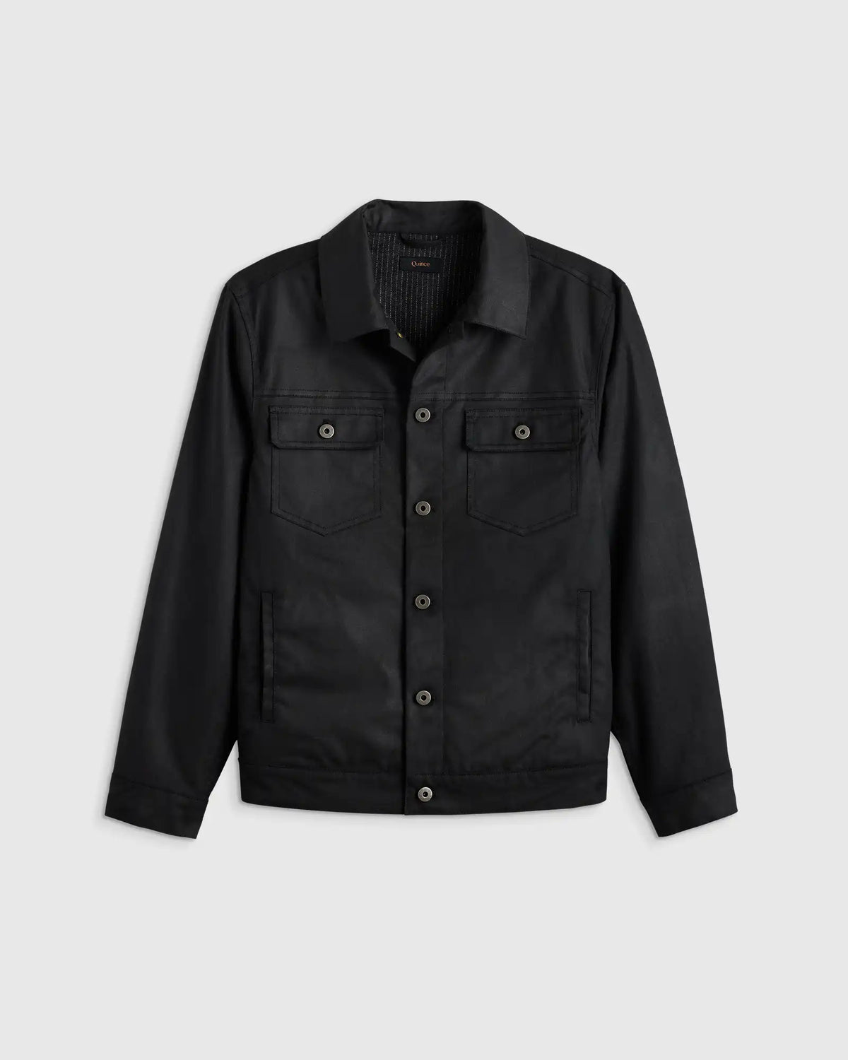 Organic Waxed Canvas Trucker Jacket