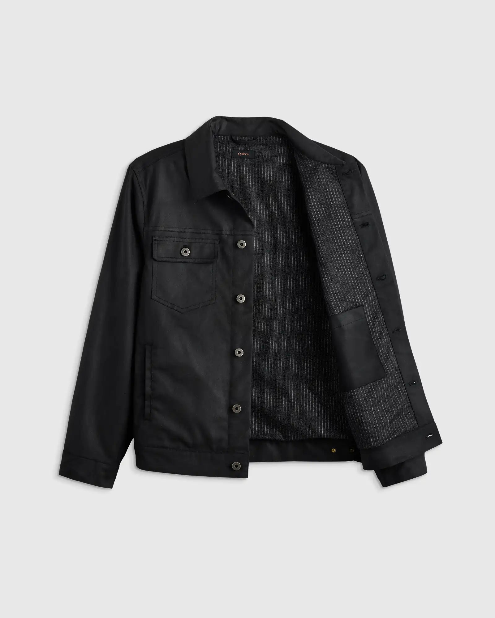 Organic Waxed Canvas Trucker Jacket