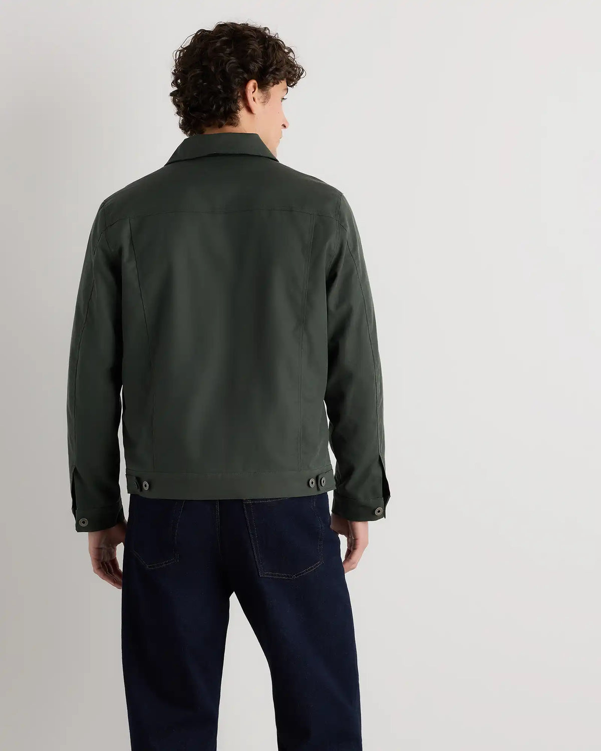 Organic Waxed Canvas Trucker Jacket