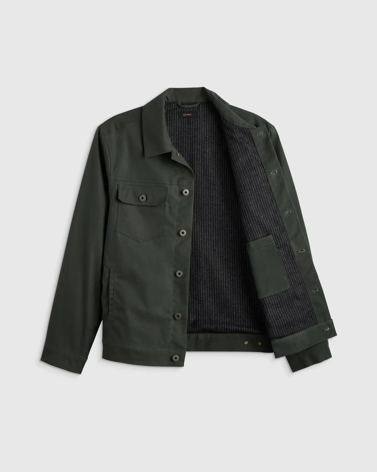 Organic Waxed Canvas Trucker Jacket