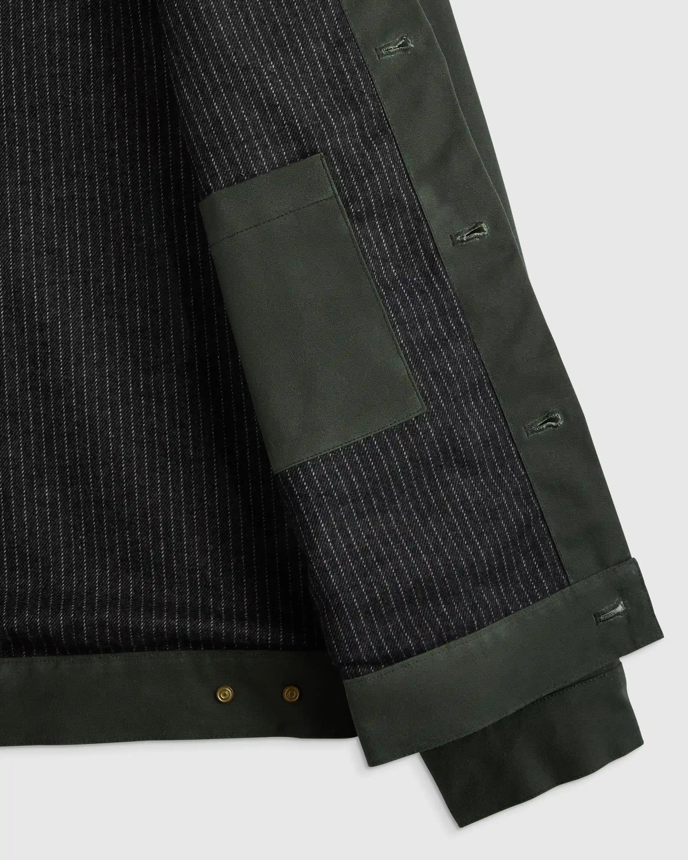 Organic Waxed Canvas Trucker Jacket