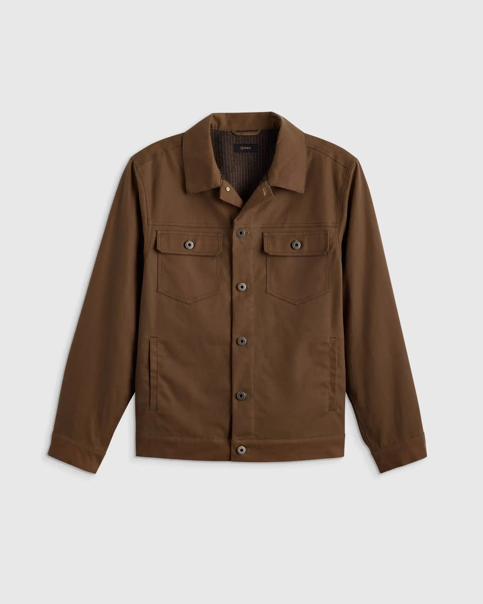 Organic Waxed Canvas Trucker Jacket