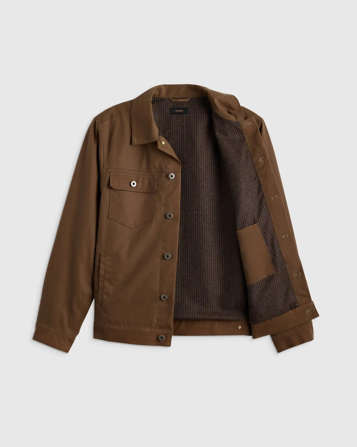 Organic Waxed Canvas Trucker Jacket