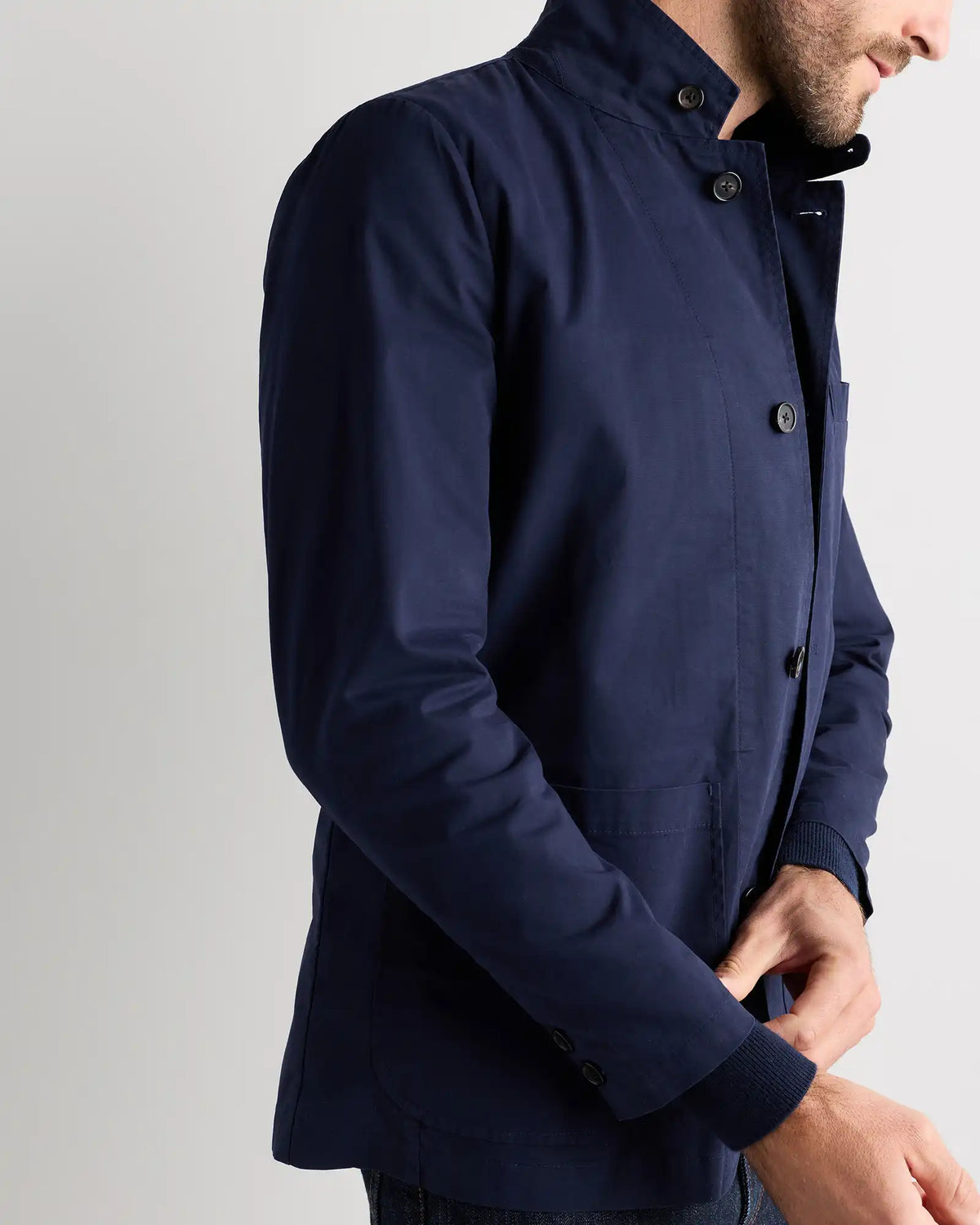 Organic Twill Unstructured Blazer