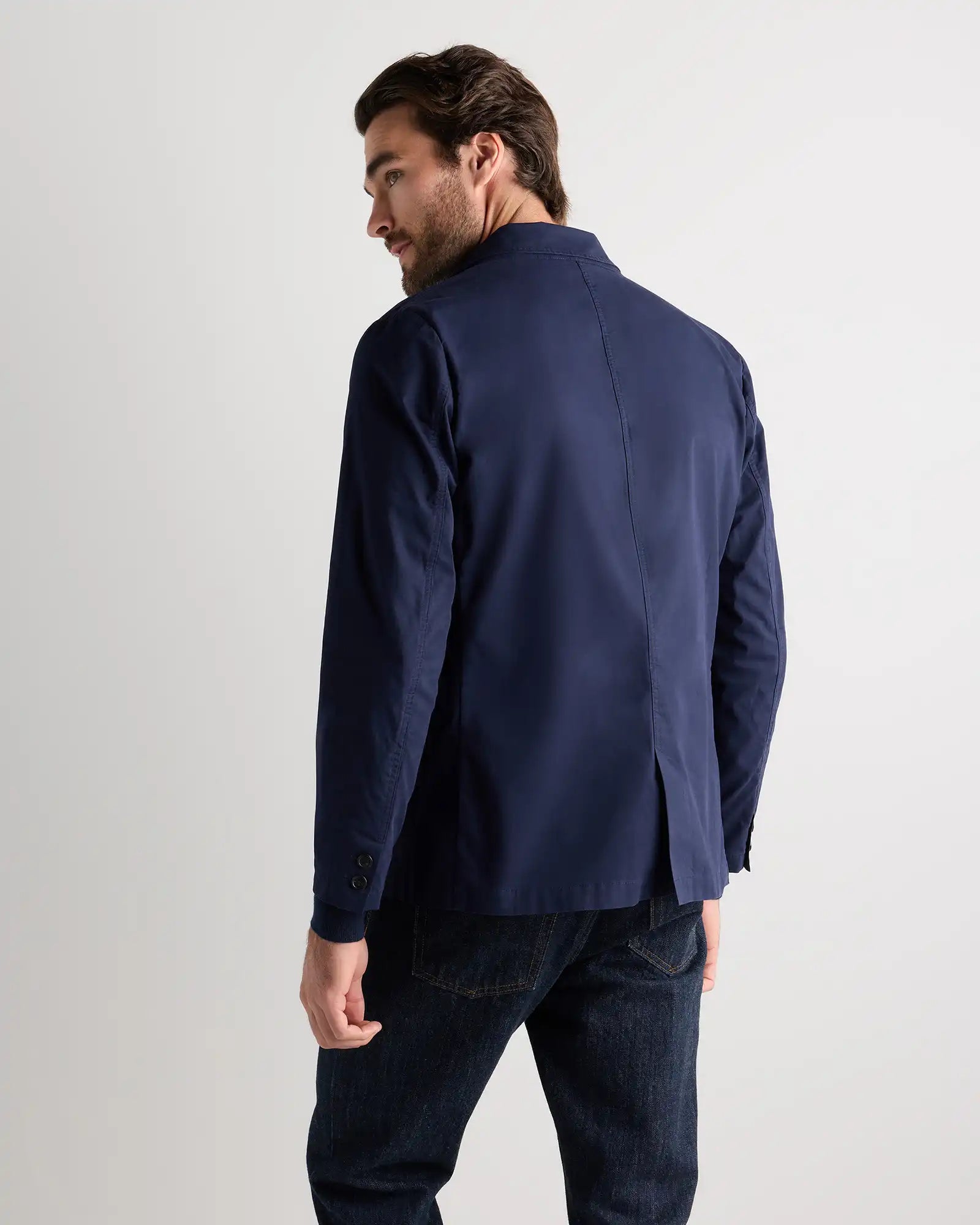 Organic Twill Unstructured Blazer