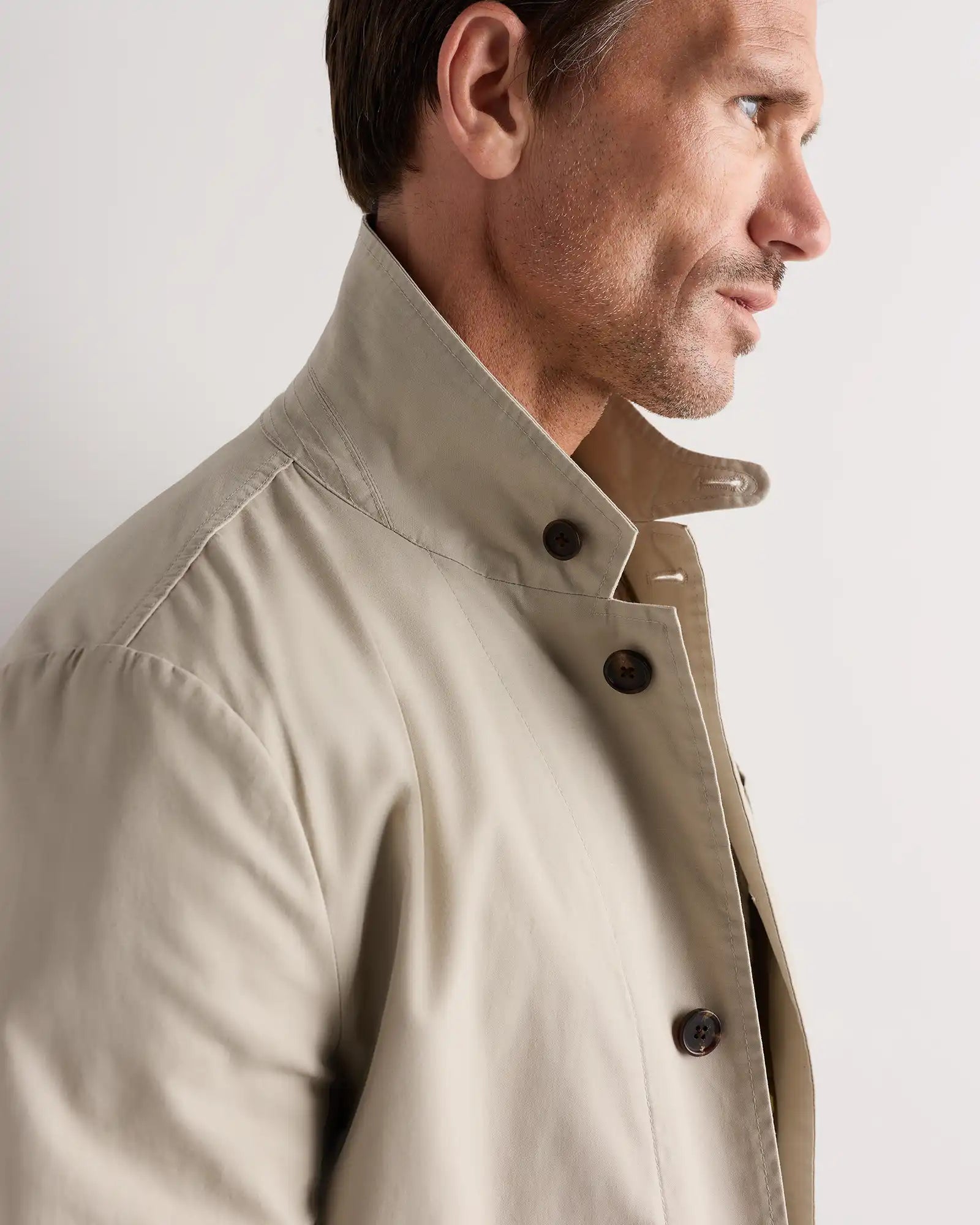 Organic Twill Unstructured Blazer