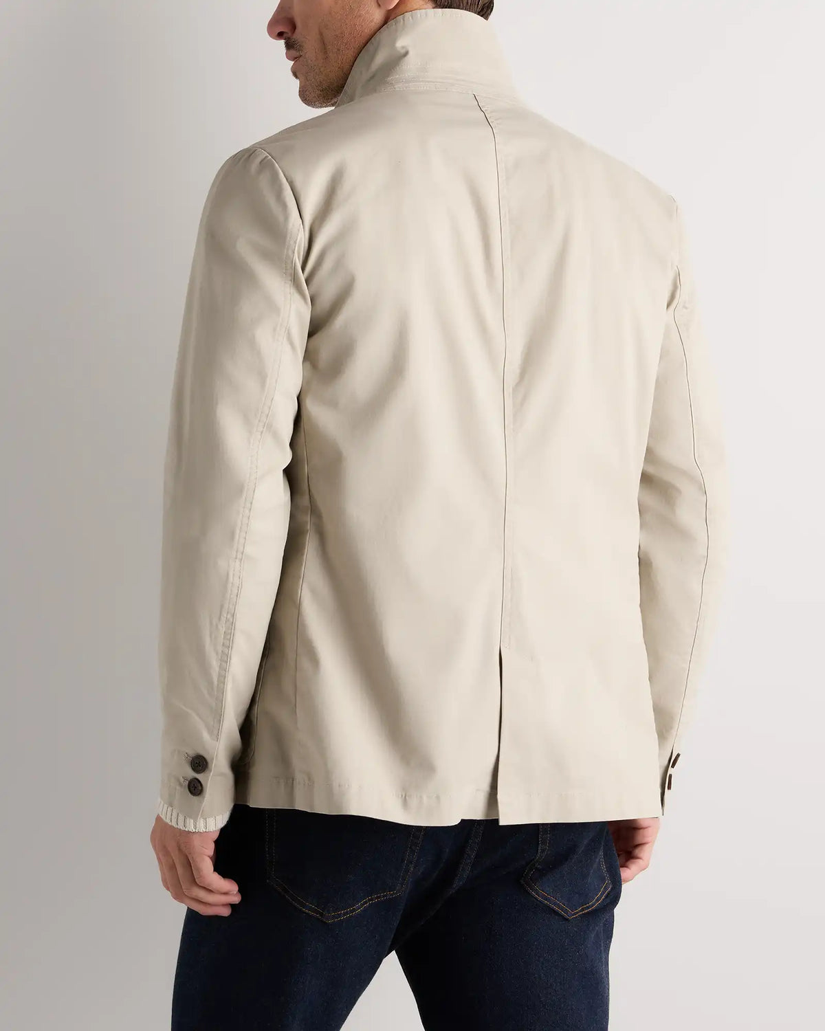 Organic Twill Unstructured Blazer