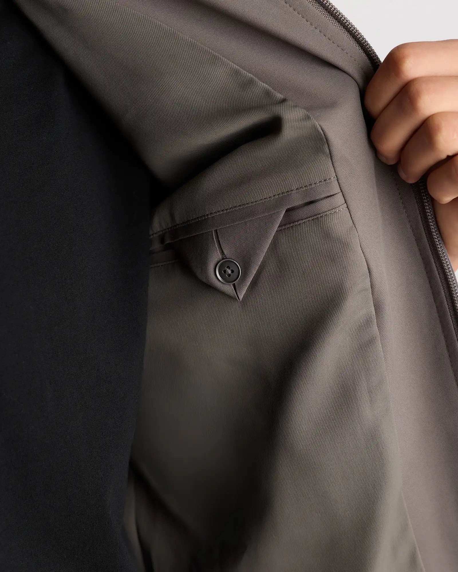 Water-Resistant Flex Bomber Jacket