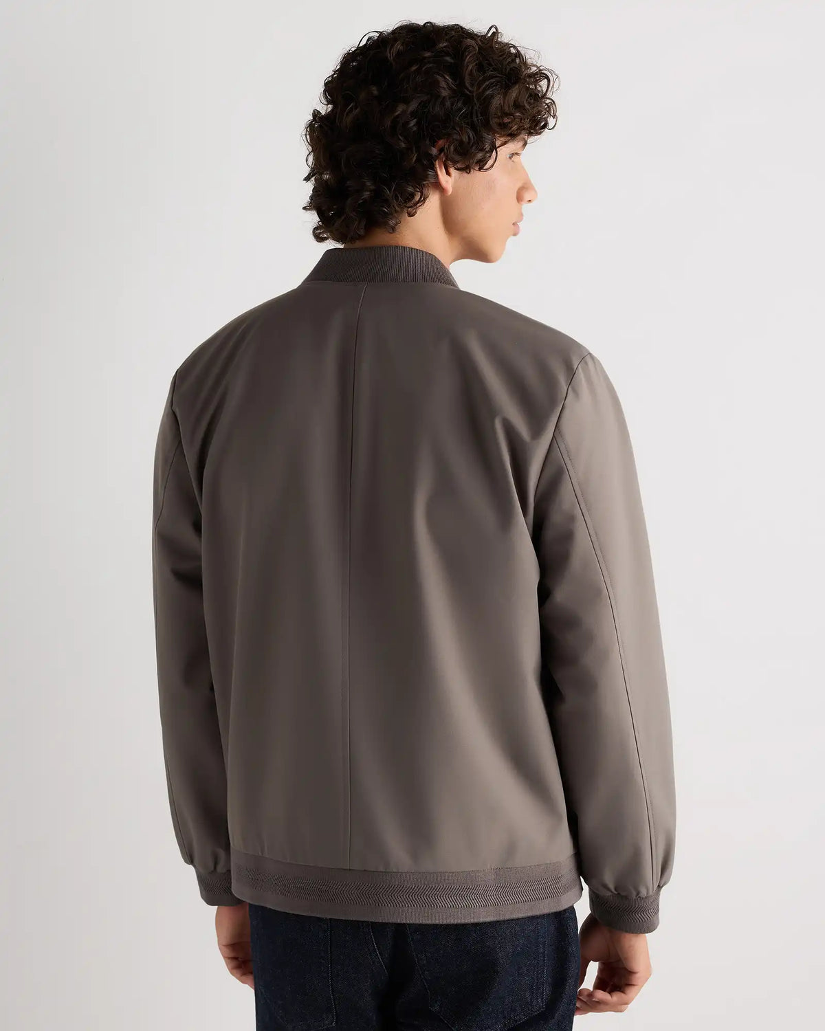 Water-Resistant Flex Bomber Jacket