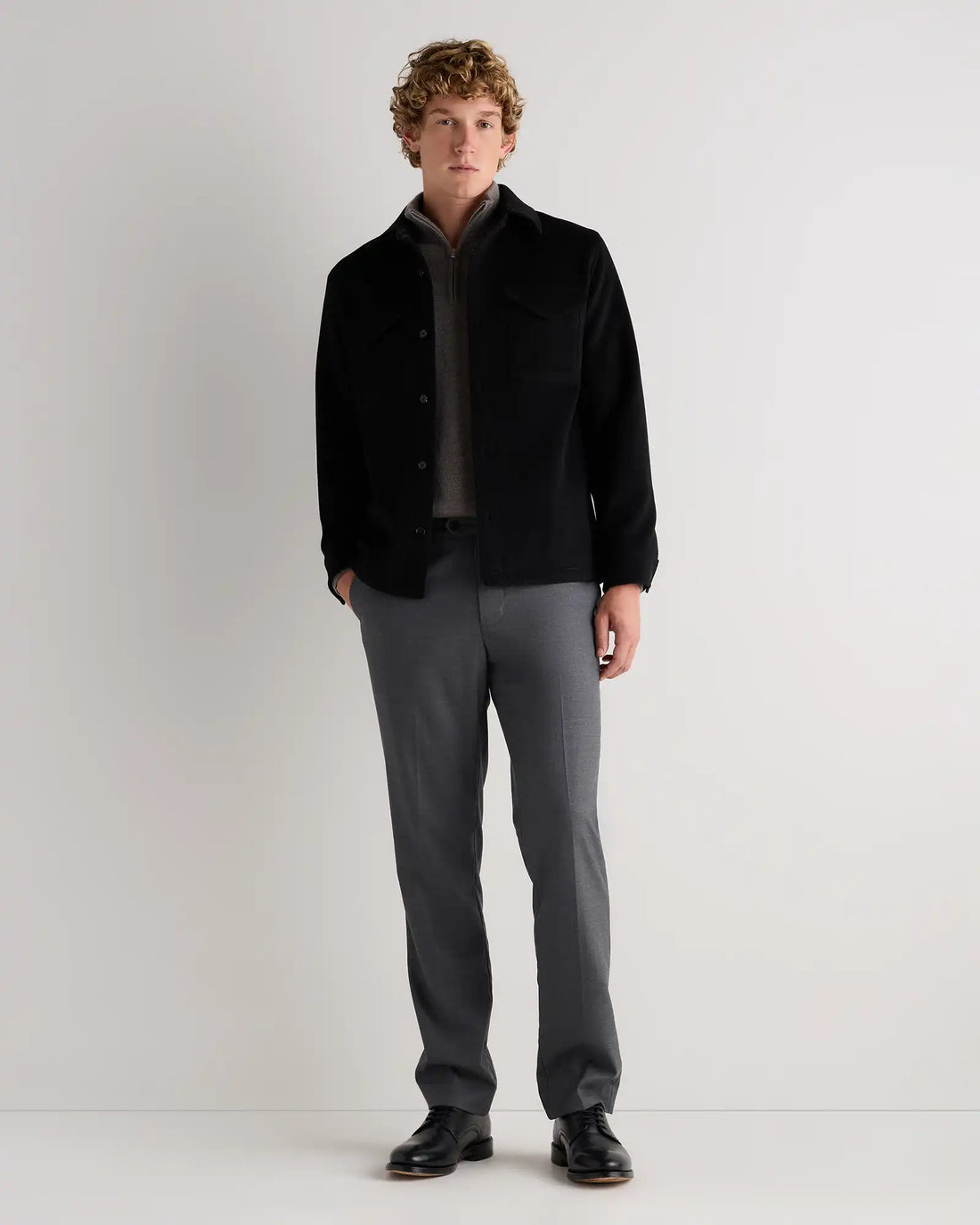 Wool Cashmere Overshirt