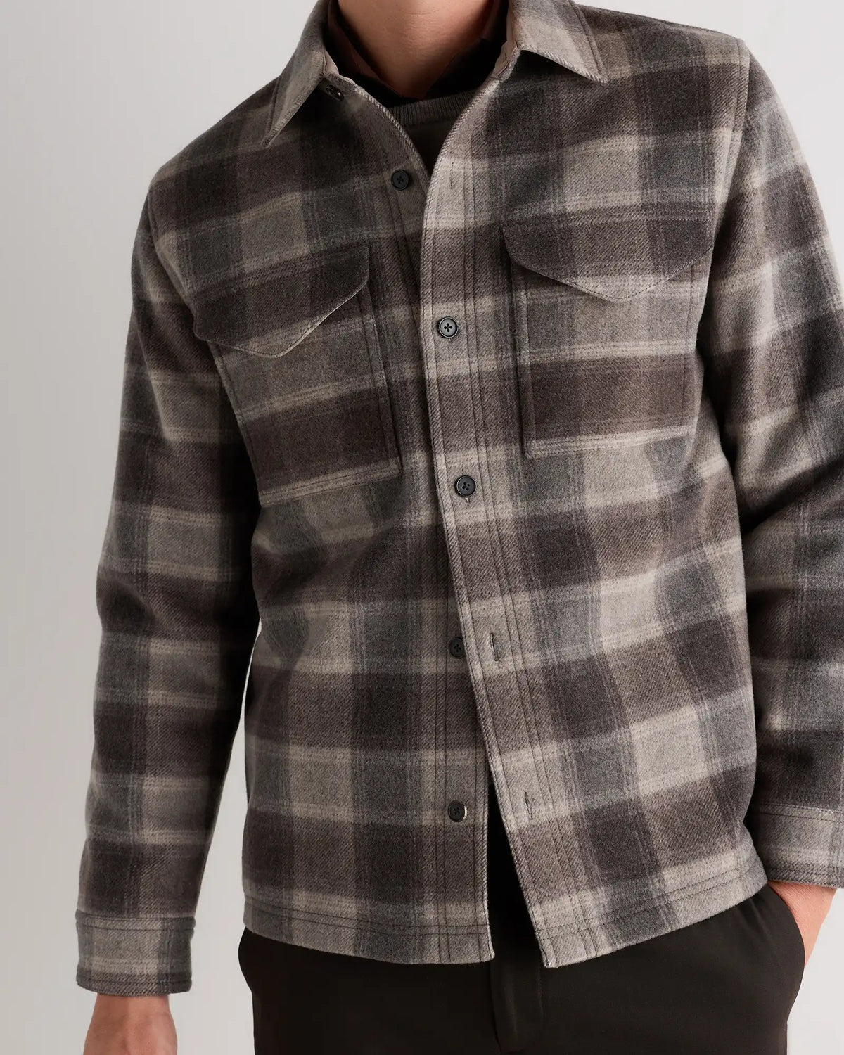 Wool Cashmere Overshirt