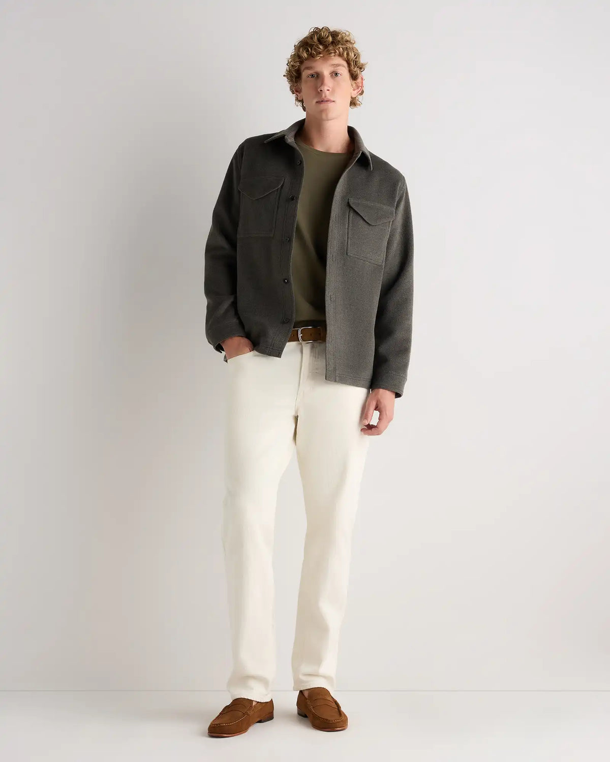 Wool Cashmere Overshirt