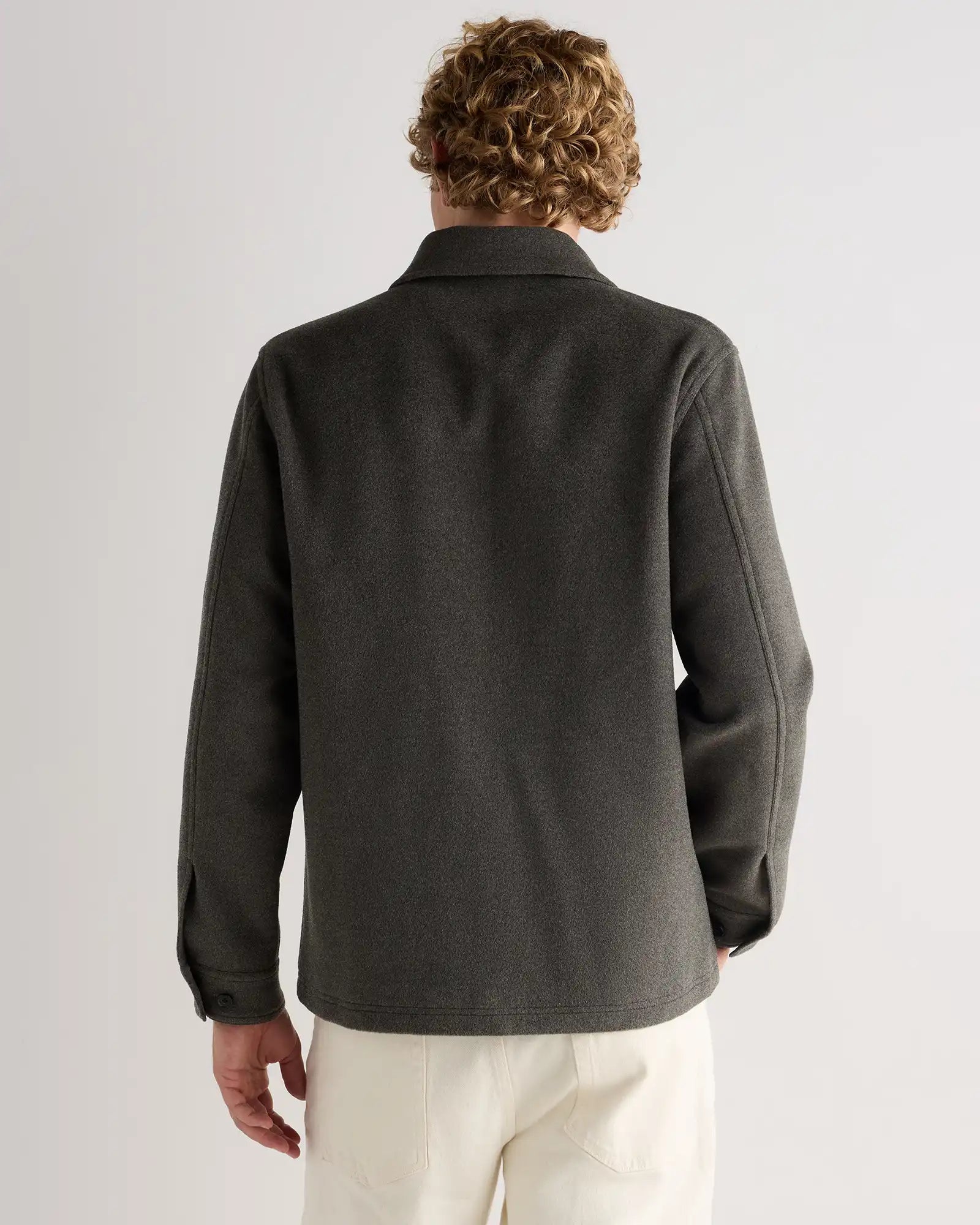 Wool Cashmere Overshirt