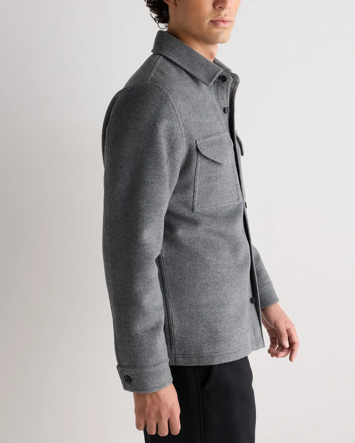 Wool Cashmere Overshirt