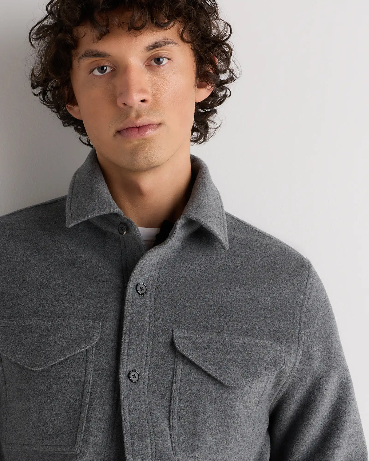 Wool Cashmere Overshirt