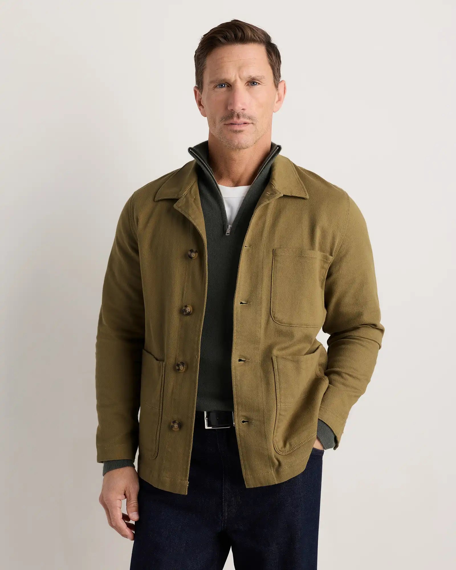 Organic Comfort Stretch Chore Jacket
