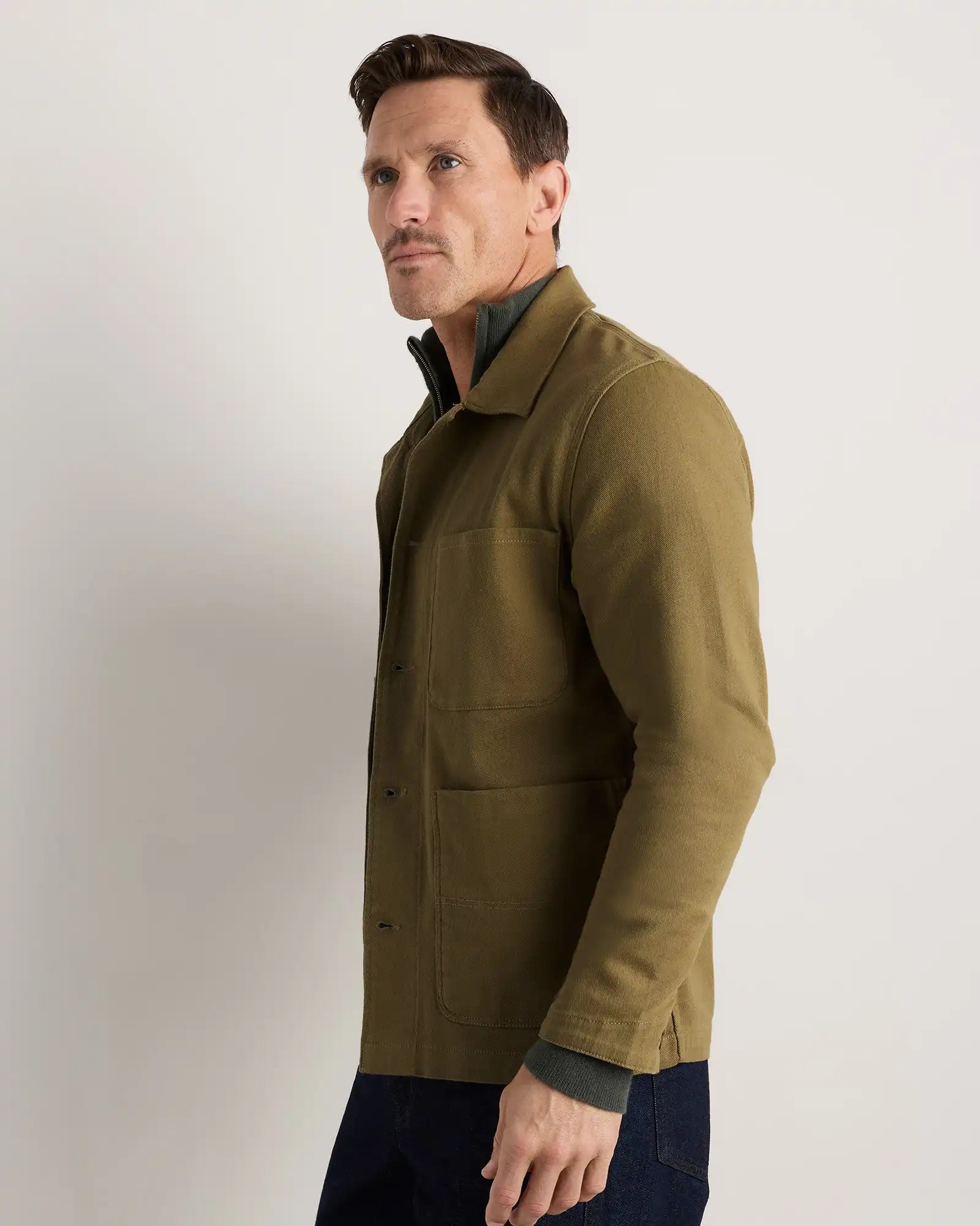 Organic Comfort Stretch Chore Jacket