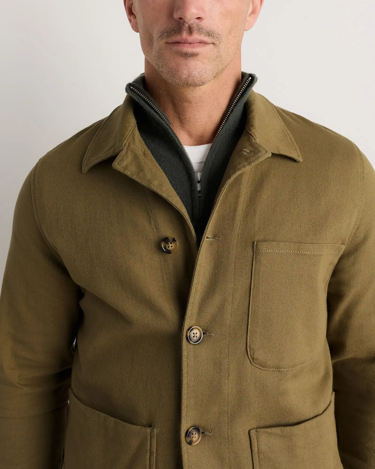 Organic Comfort Stretch Chore Jacket