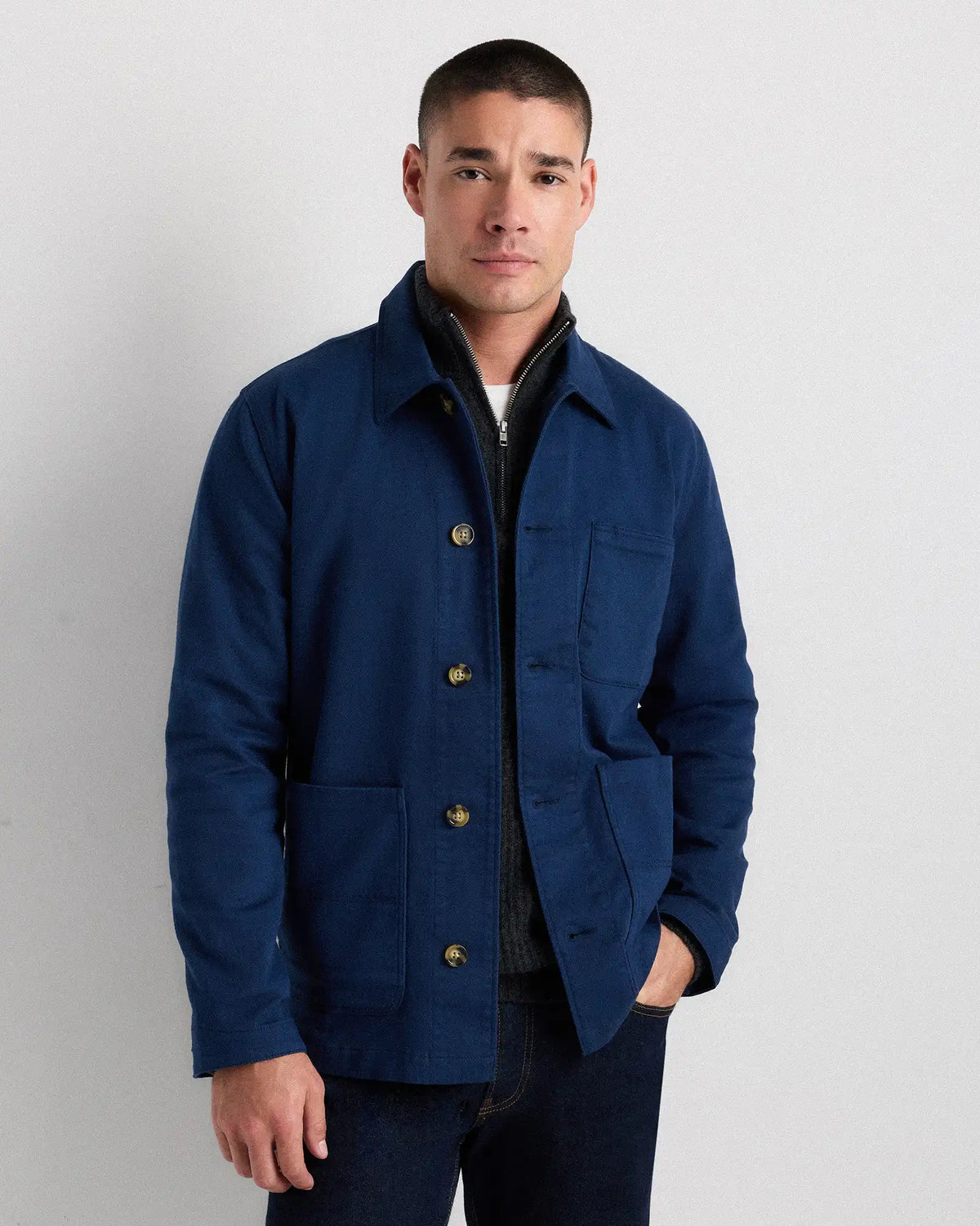 Organic Comfort Stretch Chore Jacket