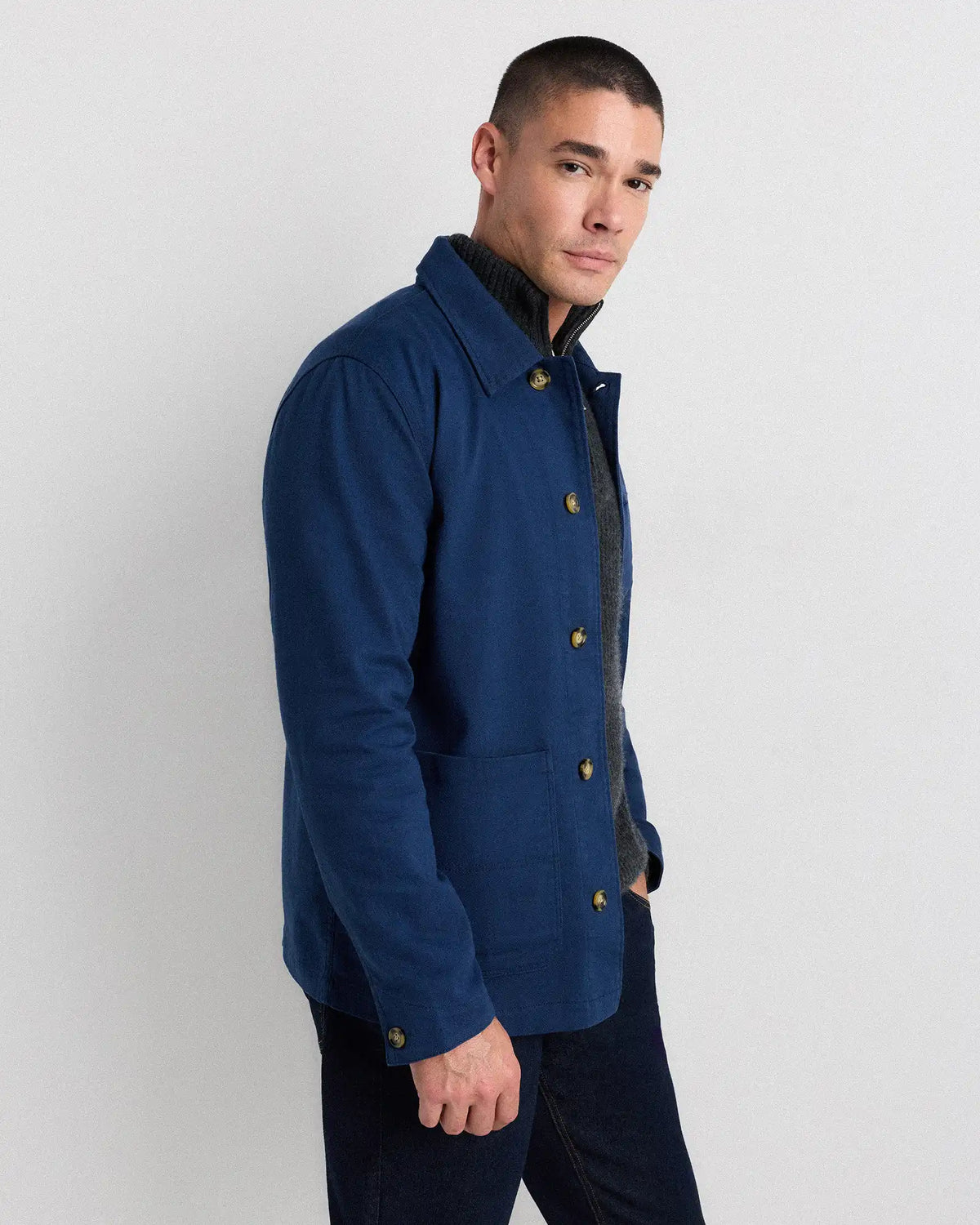 Organic Comfort Stretch Chore Jacket