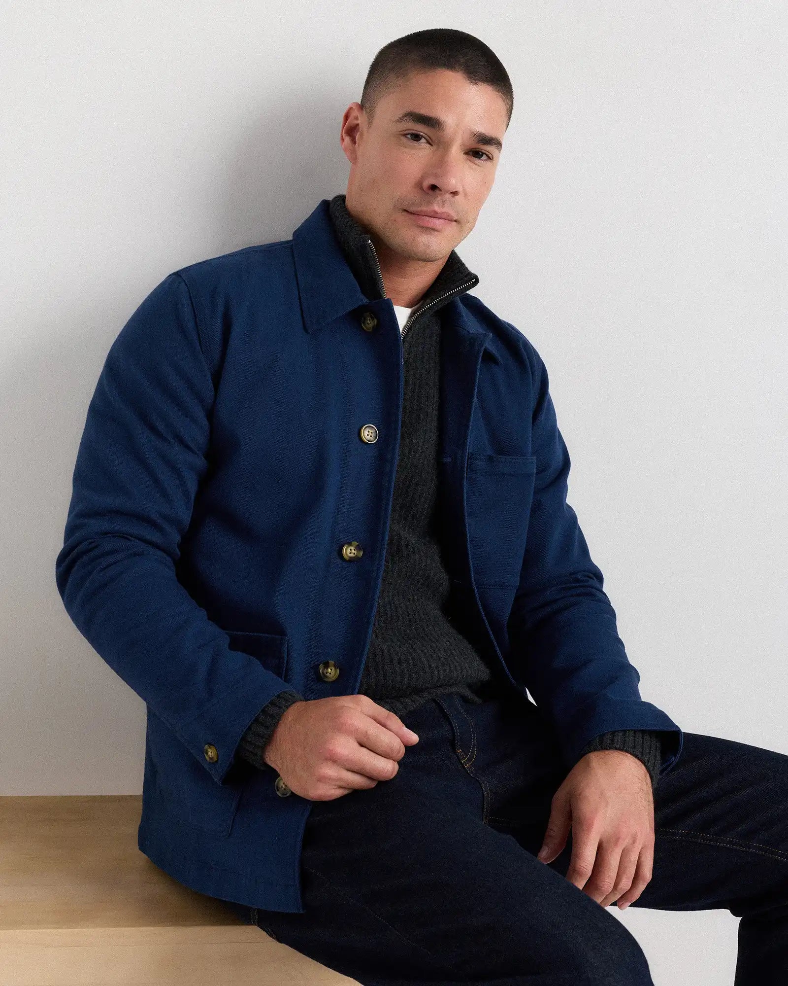Organic Comfort Stretch Chore Jacket