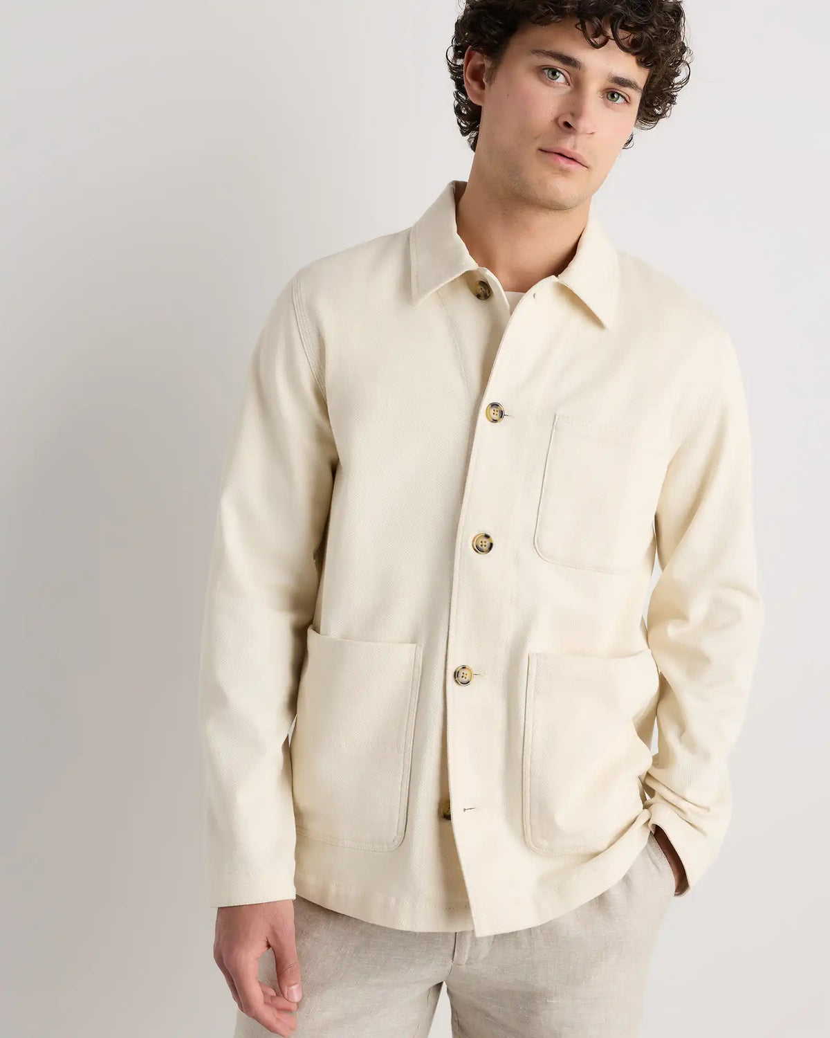 Organic Comfort Stretch Chore Jacket