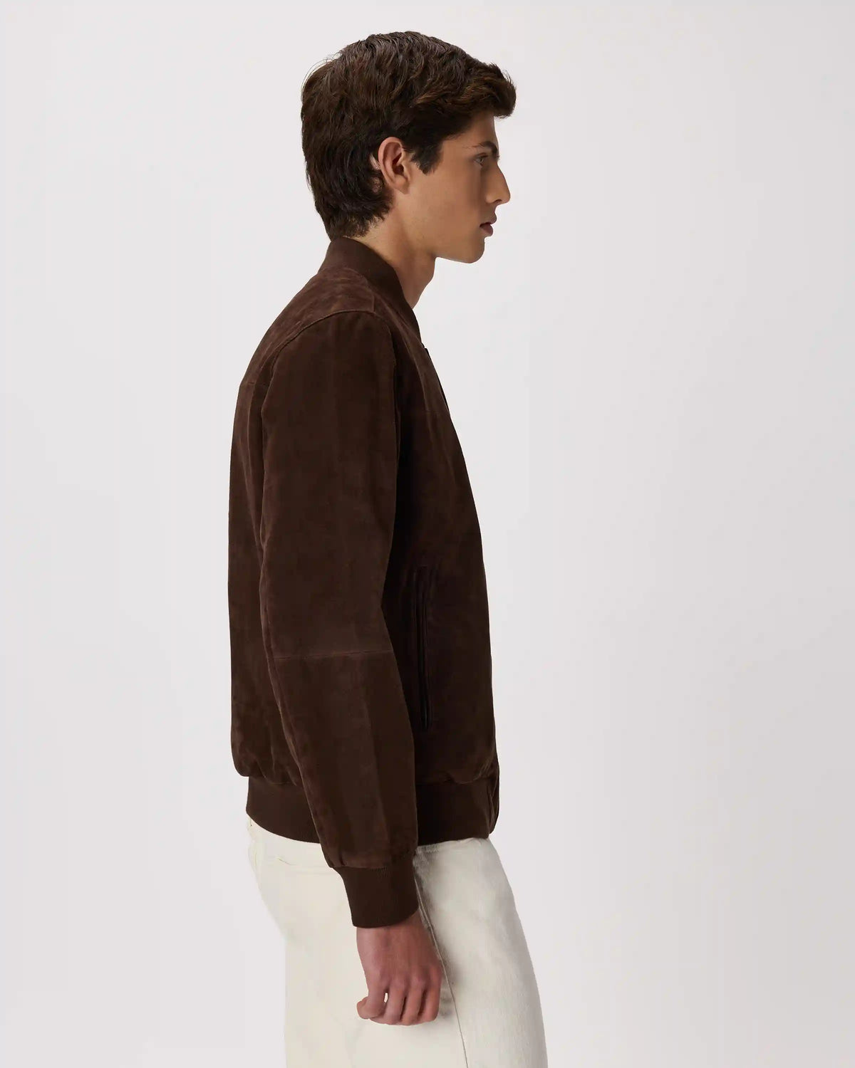 100% Suede Bomber Jacket