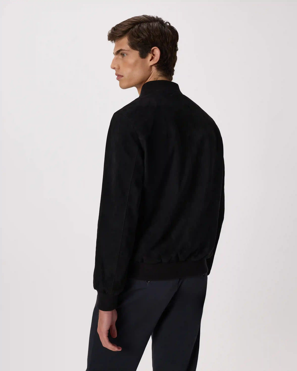 100% Suede Bomber Jacket