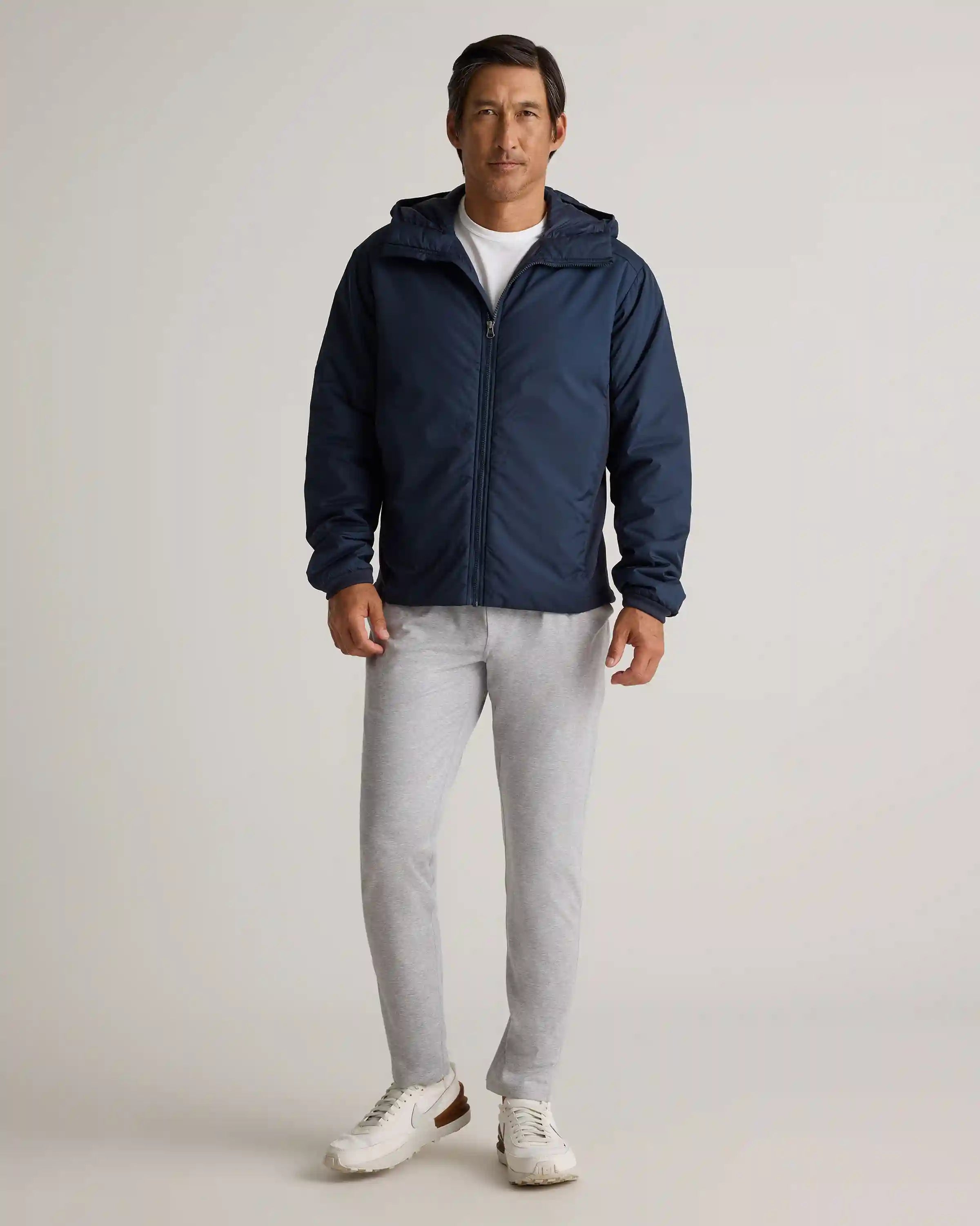 Hybrid Insulated Lightweight Hooded Jacket