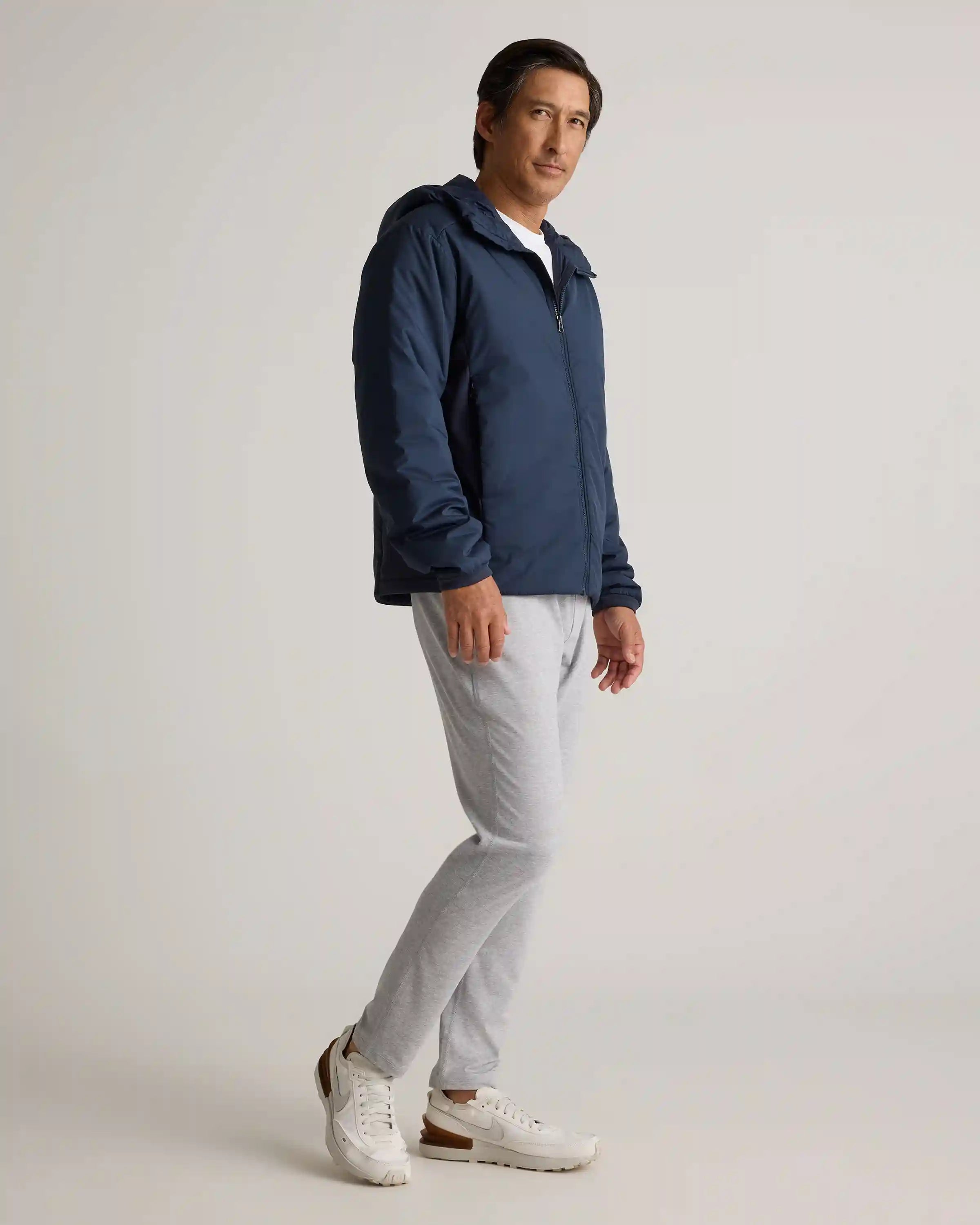 Hybrid Insulated Lightweight Hooded Jacket