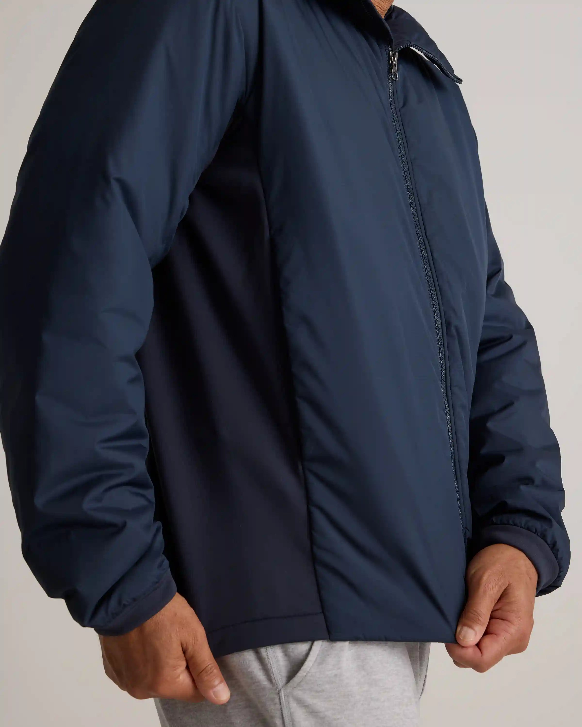Hybrid Insulated Lightweight Hooded Jacket
