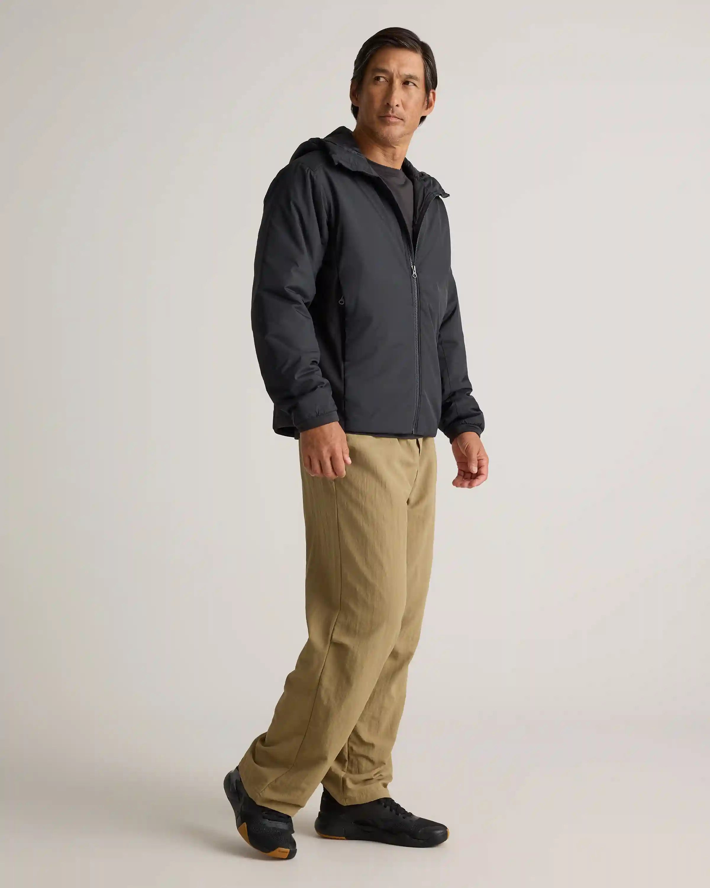 Hybrid Insulated Lightweight Hooded Jacket