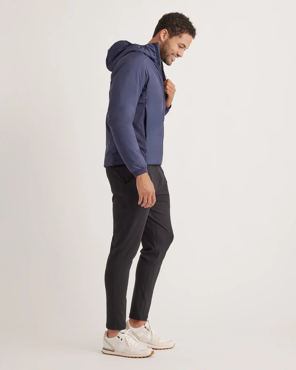 Hybrid Insulated Lightweight Hooded Jacket