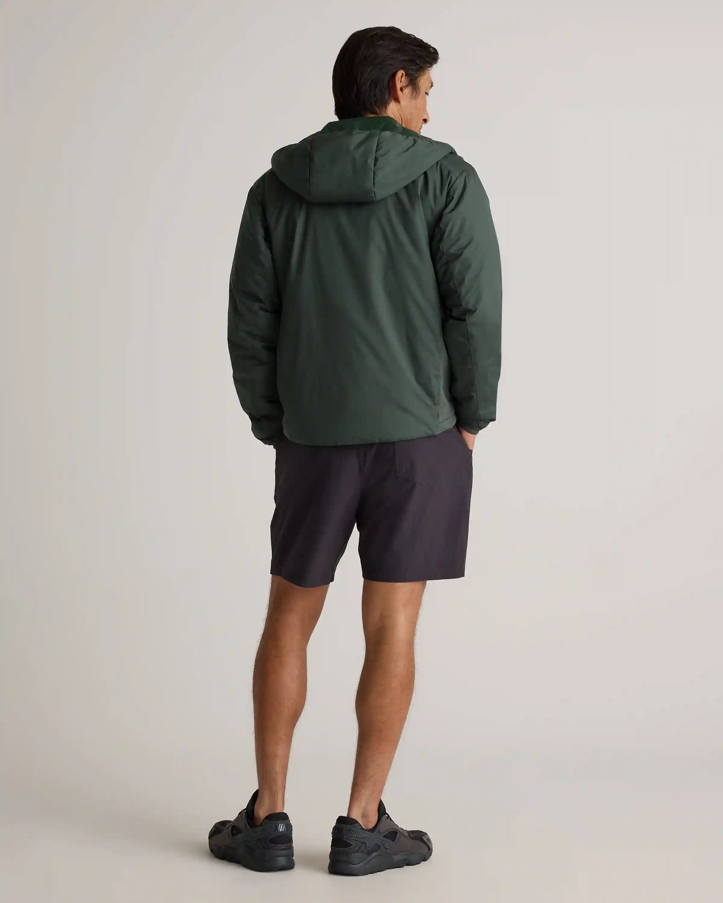 Hybrid Insulated Lightweight Hooded Jacket