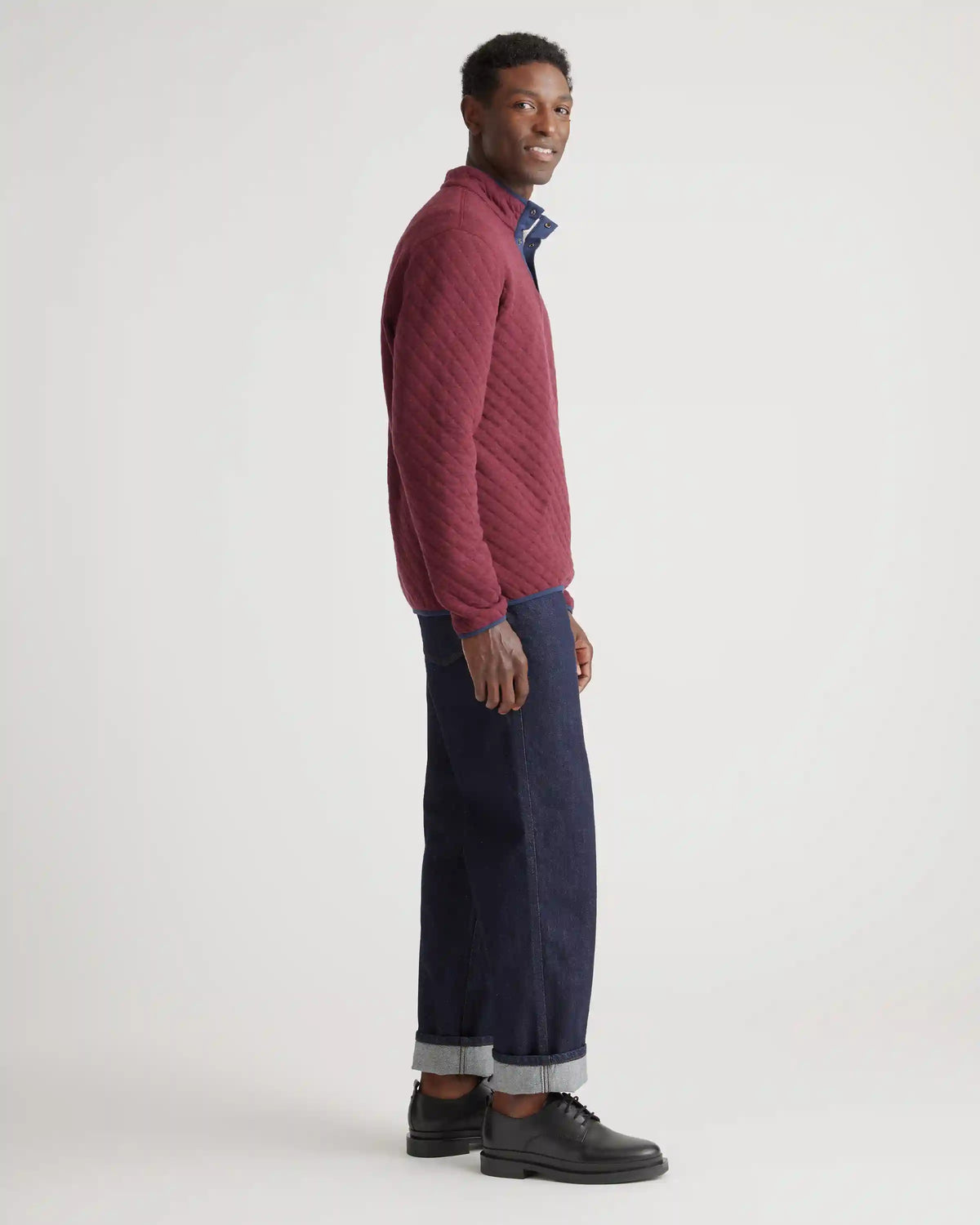 Reversible Quilted Pullover