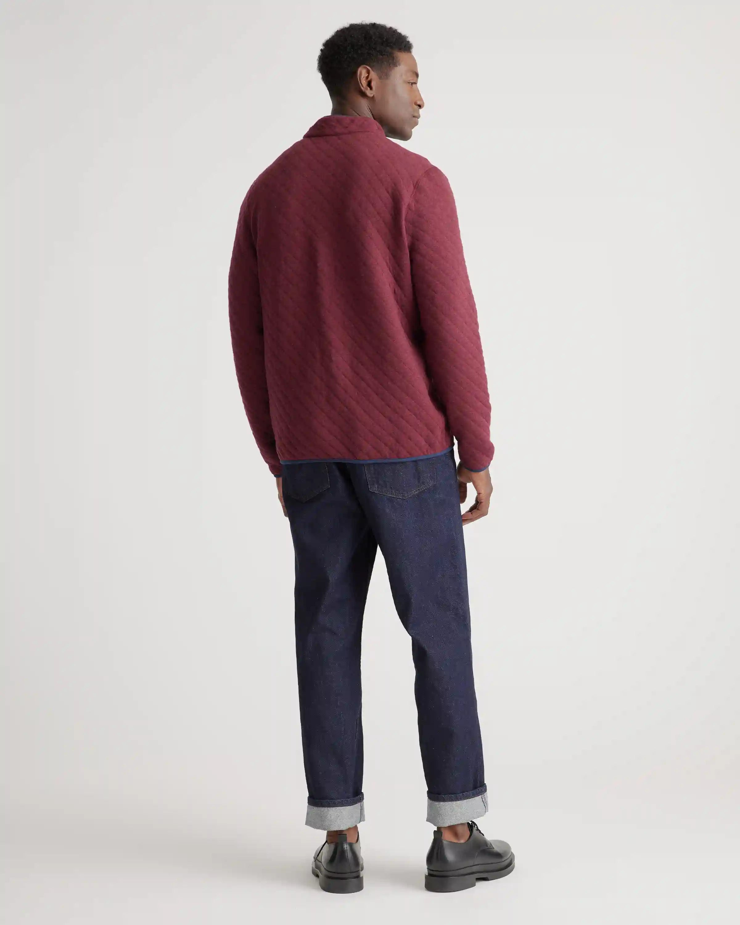 Reversible Quilted Pullover