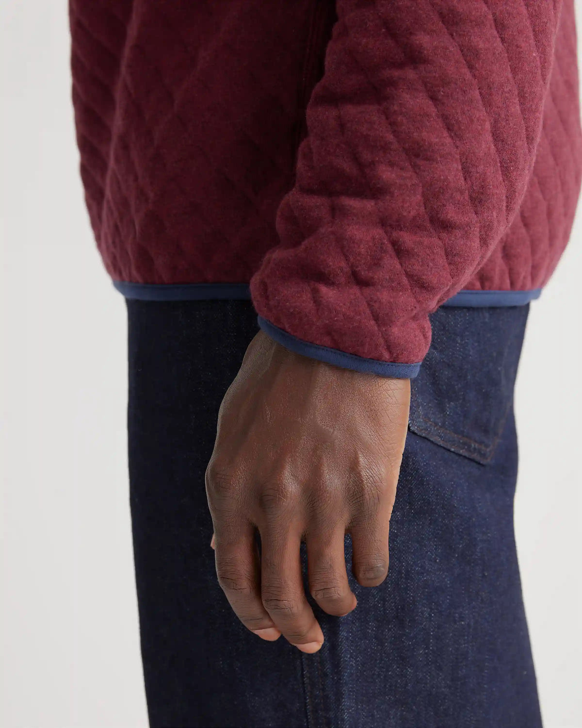 Reversible Quilted Pullover