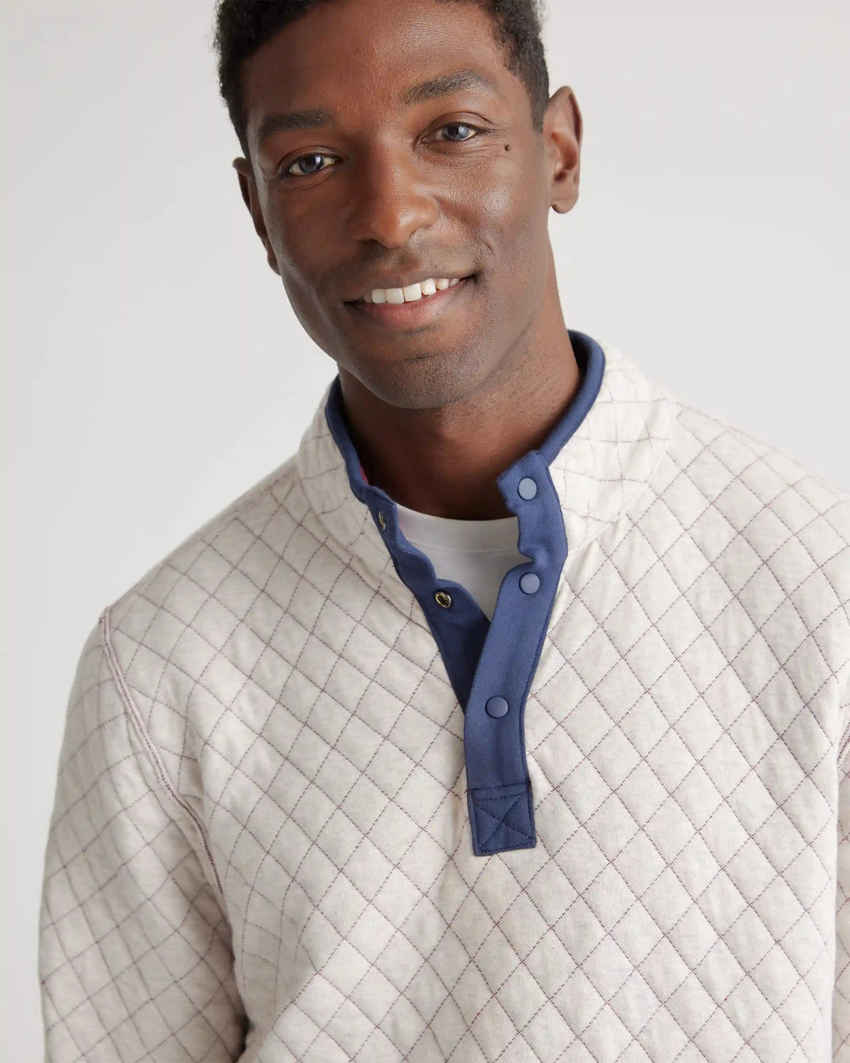 Reversible Quilted Pullover